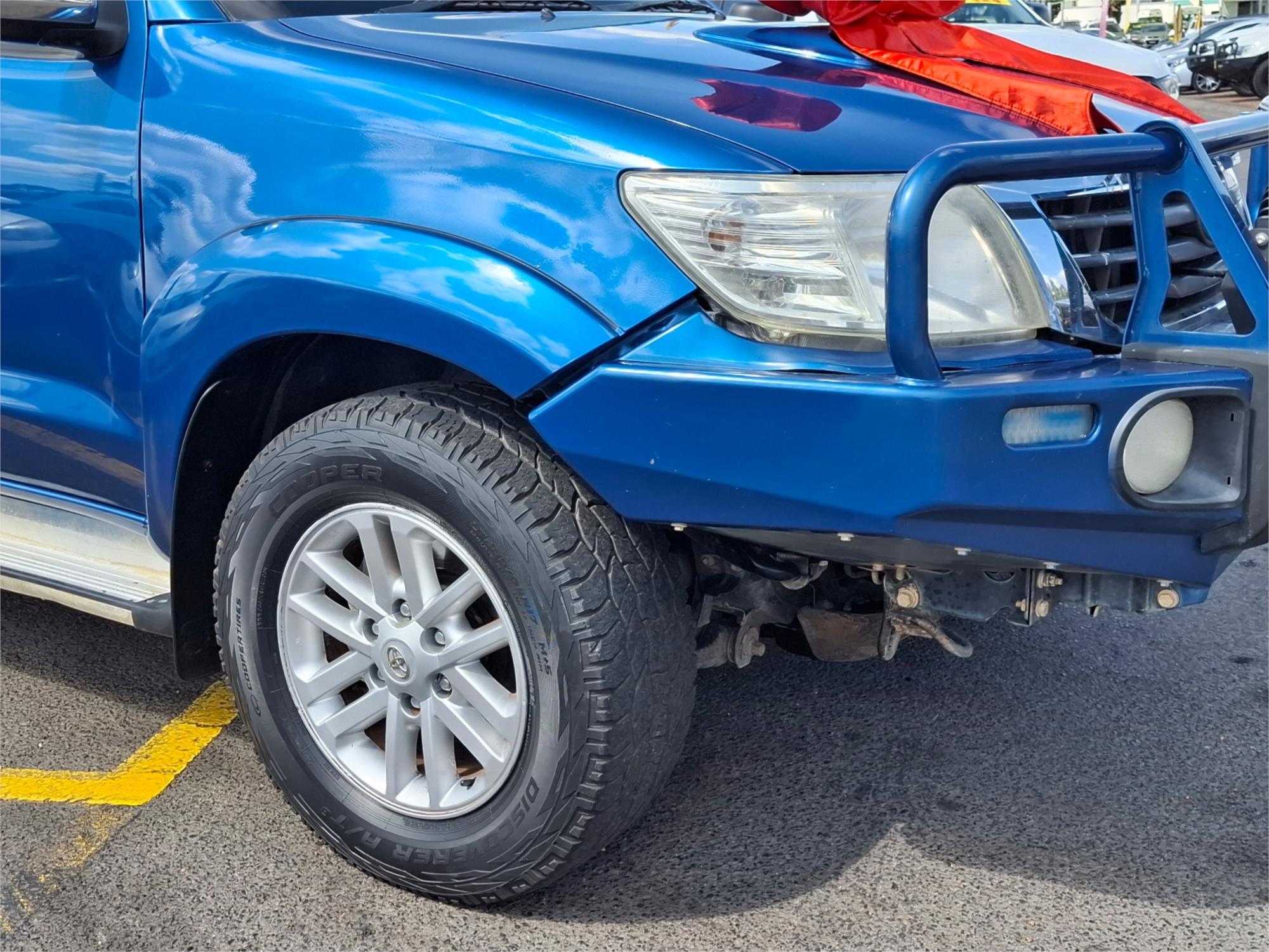2013 TOYOTA HILUX KUN26R MY12 SR5 (4x4) 5 SP MANUAL DUAL CAB P/UP