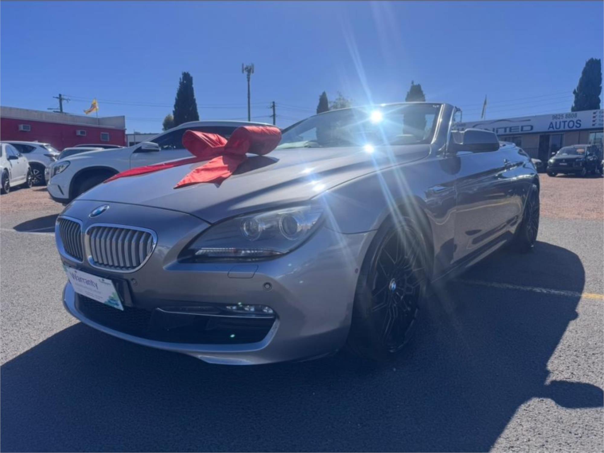2011 BMW 6 F12 50i 8 SP AUTOMATIC 2D CONVERTIBLE