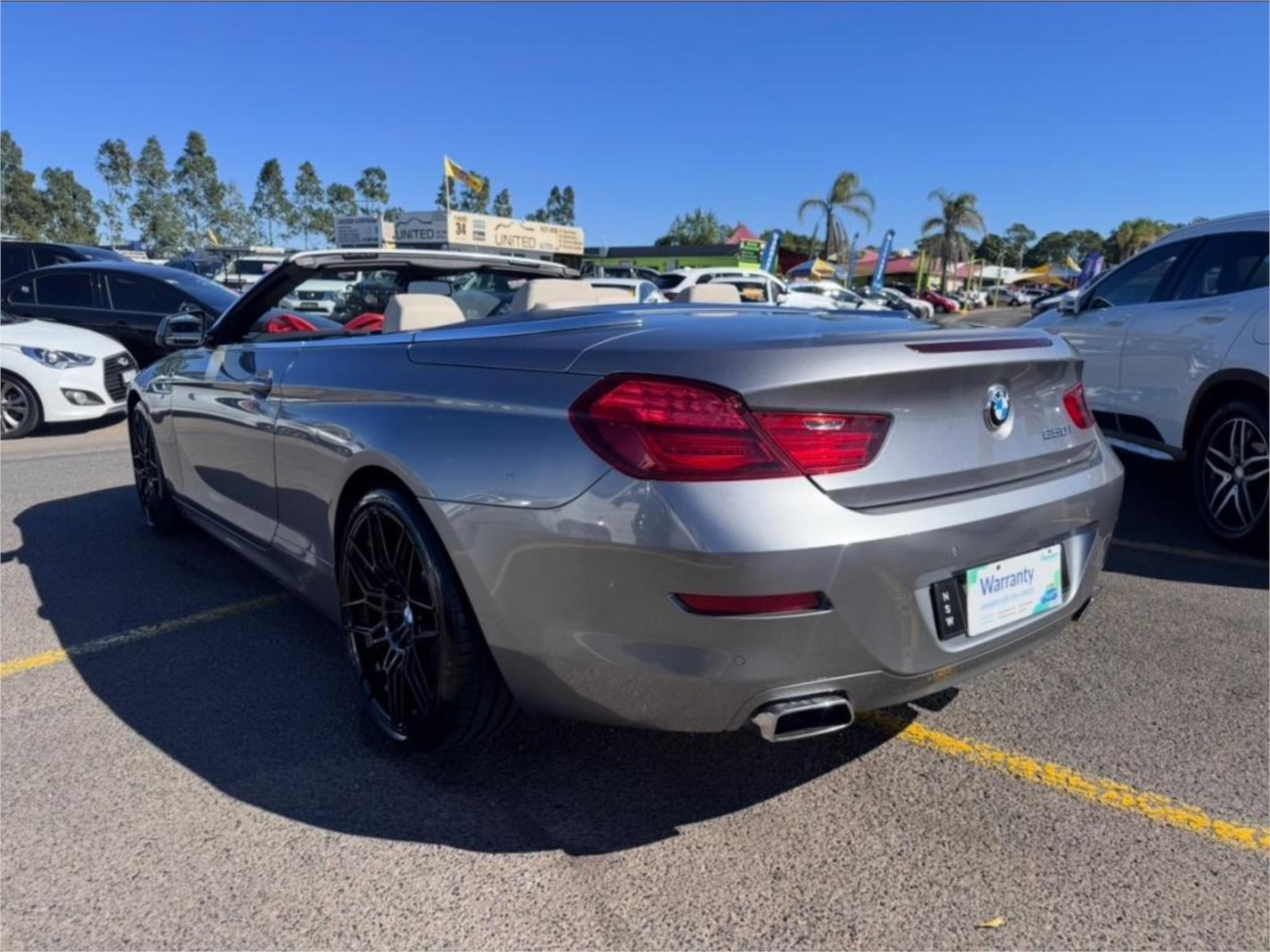 2011 BMW 6 F12 50i 8 SP AUTOMATIC 2D CONVERTIBLE