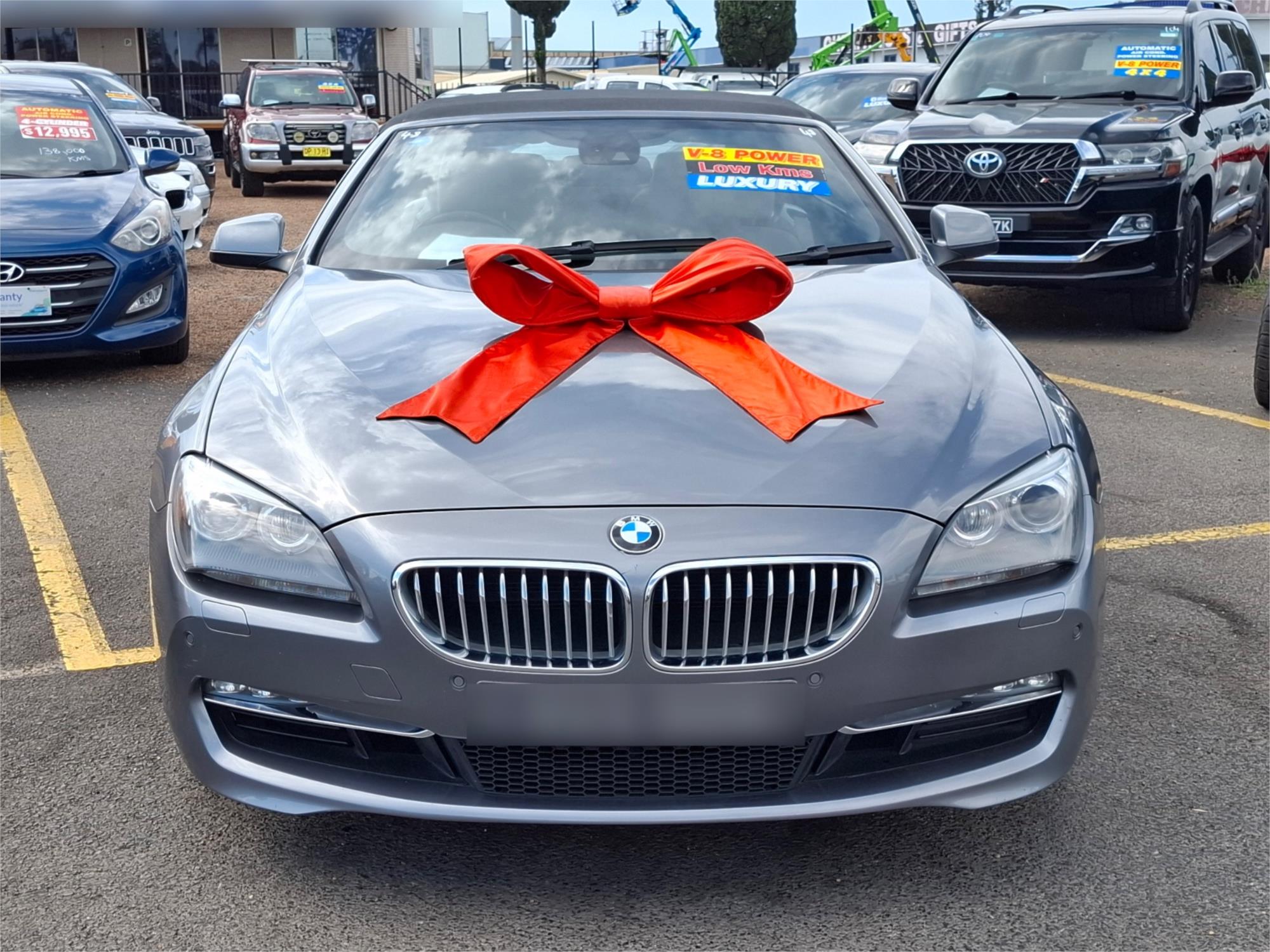 2011 BMW 6 F12 50i 8 SP AUTOMATIC 2D CONVERTIBLE