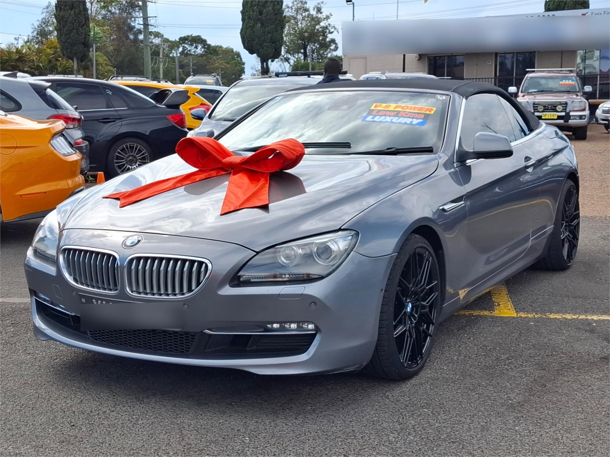 2011 BMW 6 F12 50i 8 SP AUTOMATIC 2D CONVERTIBLE