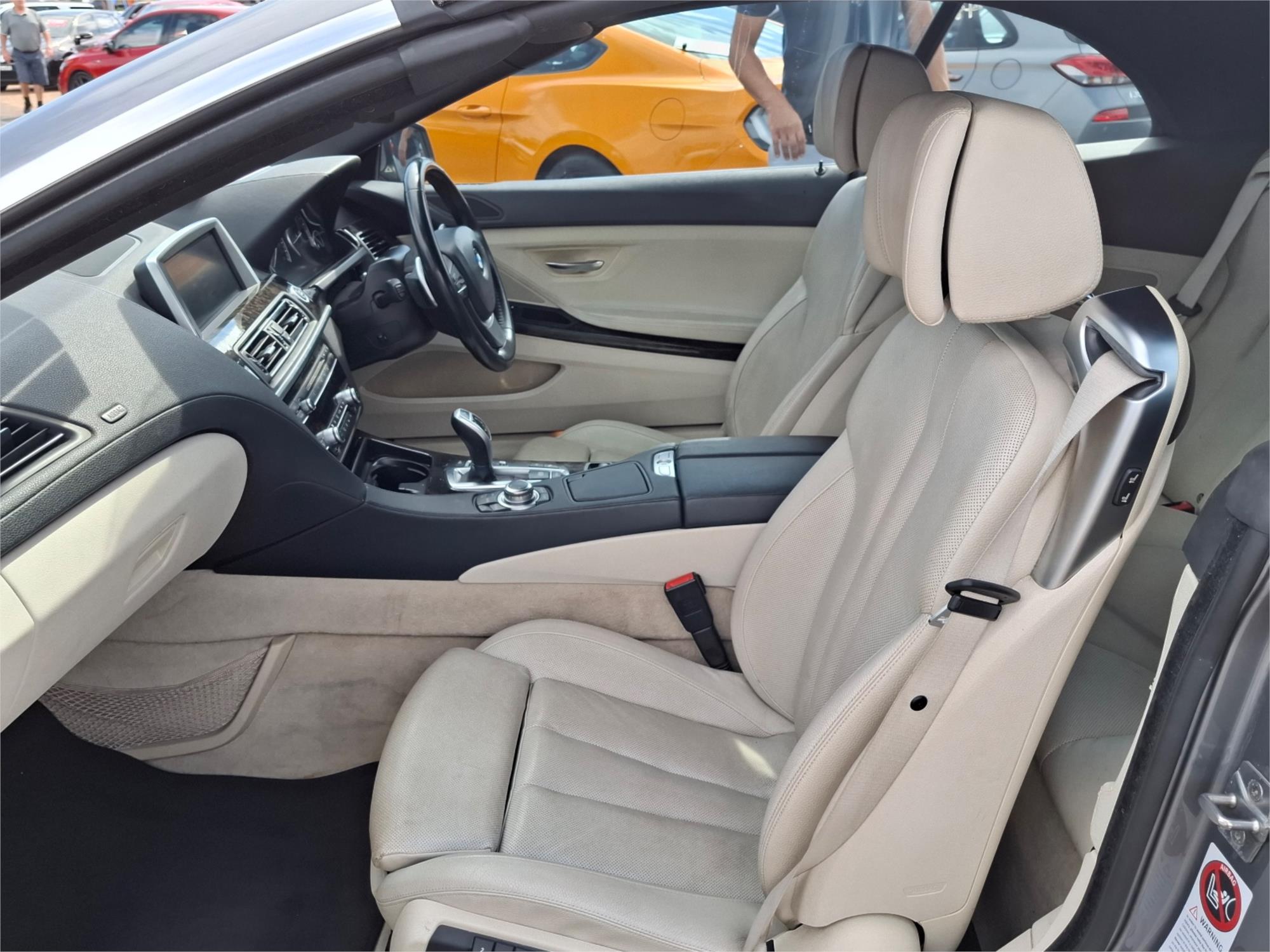 2011 BMW 6 F12 50i 8 SP AUTOMATIC 2D CONVERTIBLE