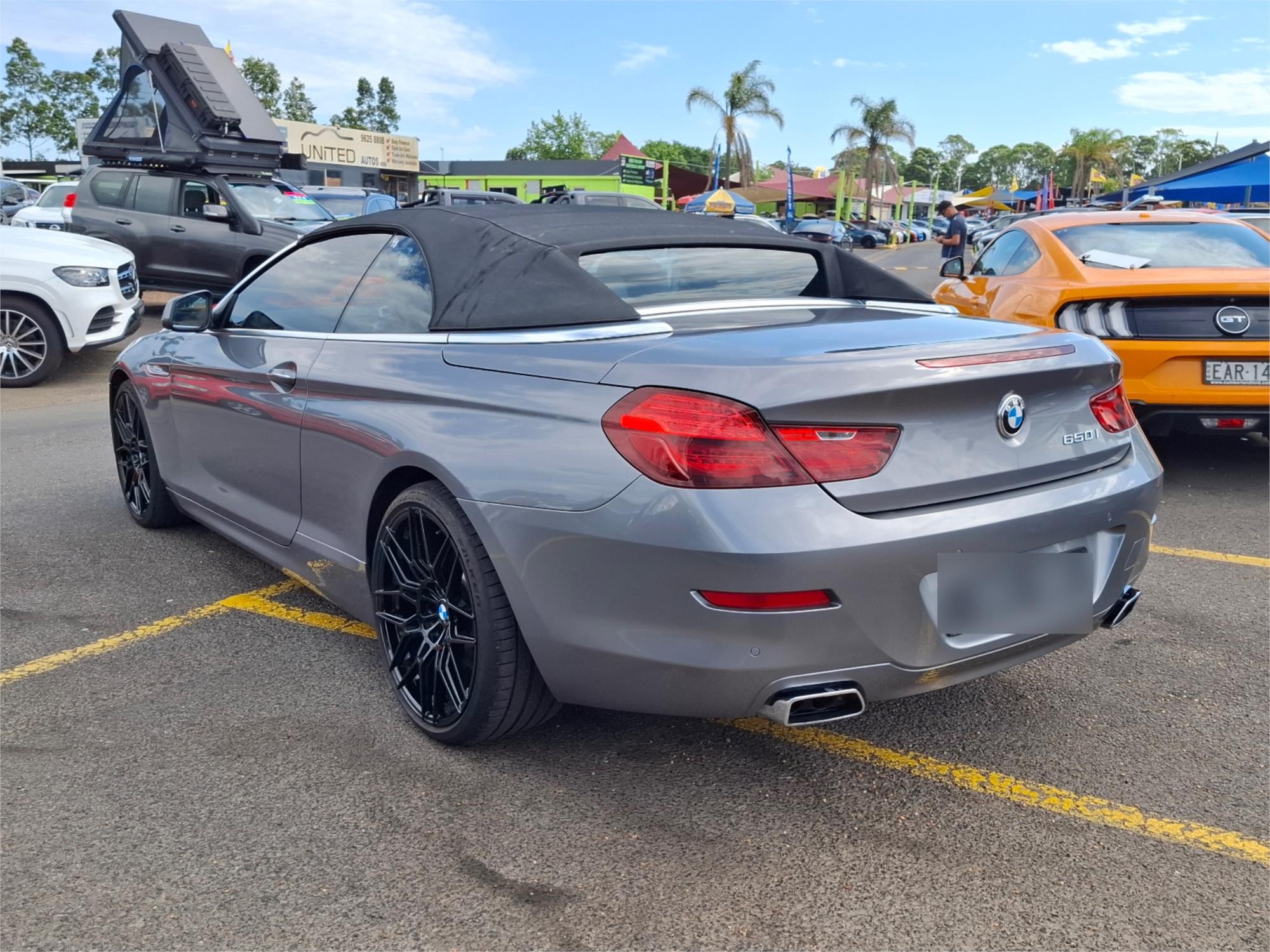 2011 BMW 6 F12 50i 8 SP AUTOMATIC 2D CONVERTIBLE