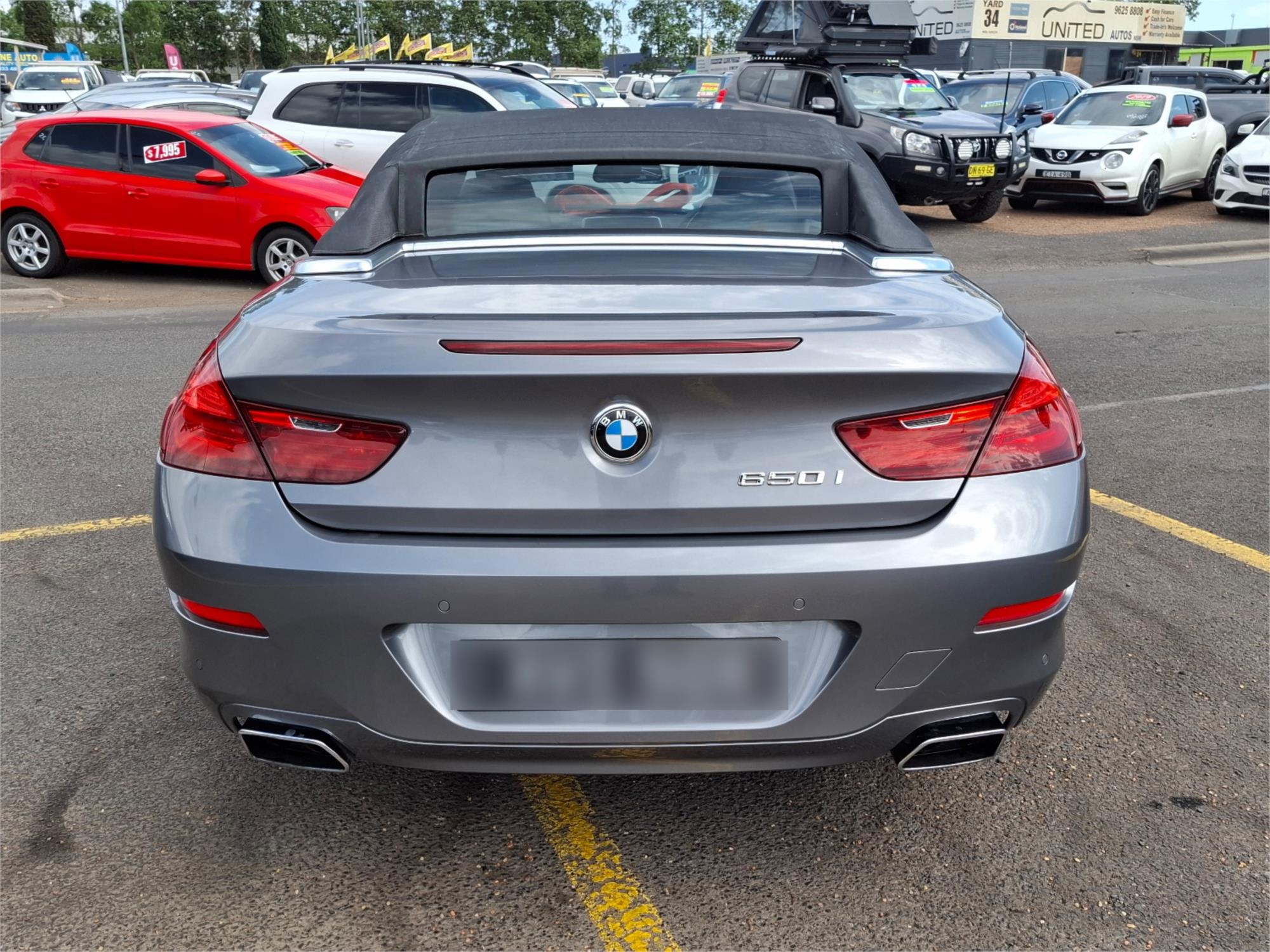 2011 BMW 6 F12 50i 8 SP AUTOMATIC 2D CONVERTIBLE