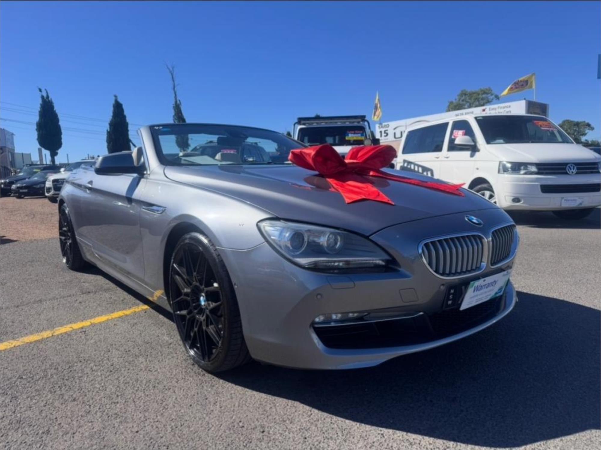 2011 BMW 6 F12 50i 8 SP AUTOMATIC 2D CONVERTIBLE