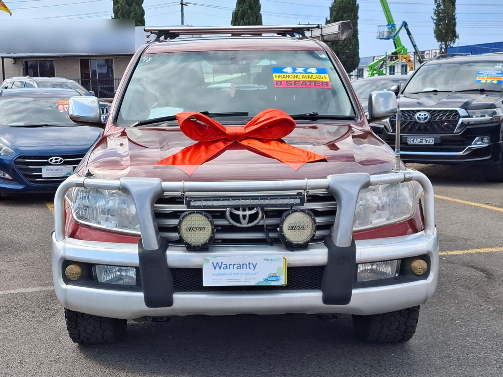 2008 TOYOTA LANDCRUISER UZJ200R VX (4x4) 5 SP AUTOMATIC 4D WAGON