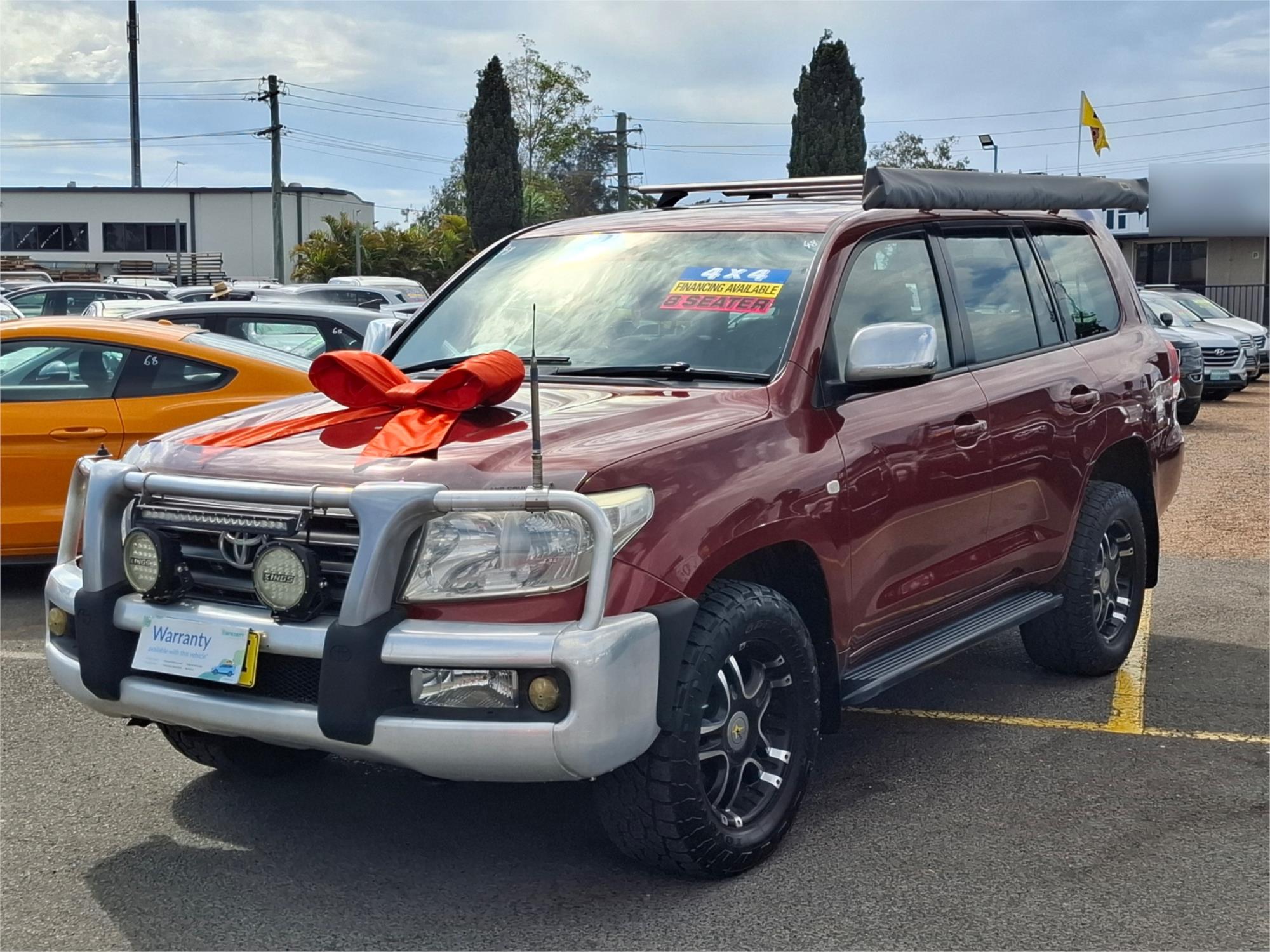2008 TOYOTA LANDCRUISER UZJ200R VX (4x4) 5 SP AUTOMATIC 4D WAGON