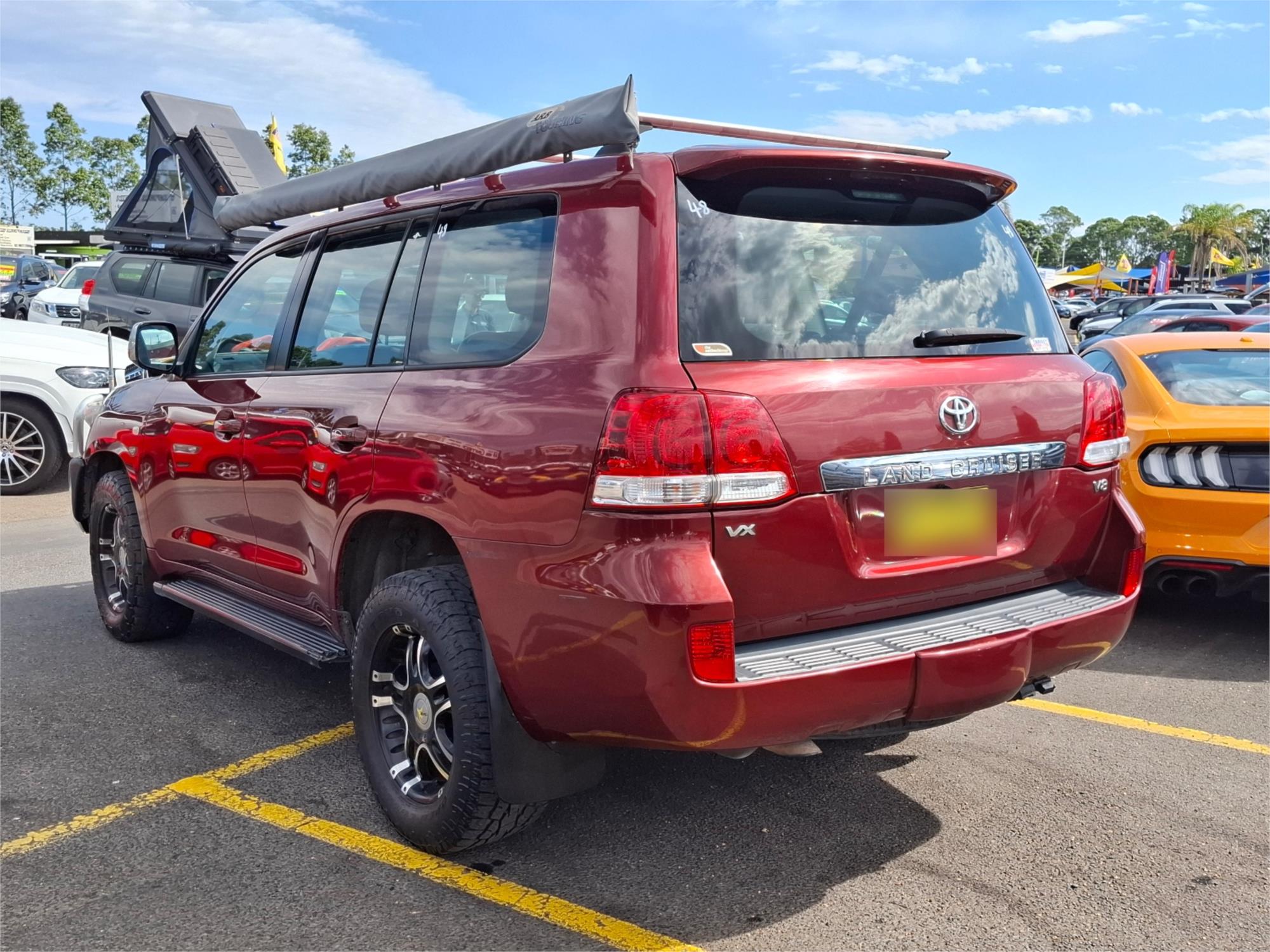 2008 TOYOTA LANDCRUISER UZJ200R VX (4x4) 5 SP AUTOMATIC 4D WAGON