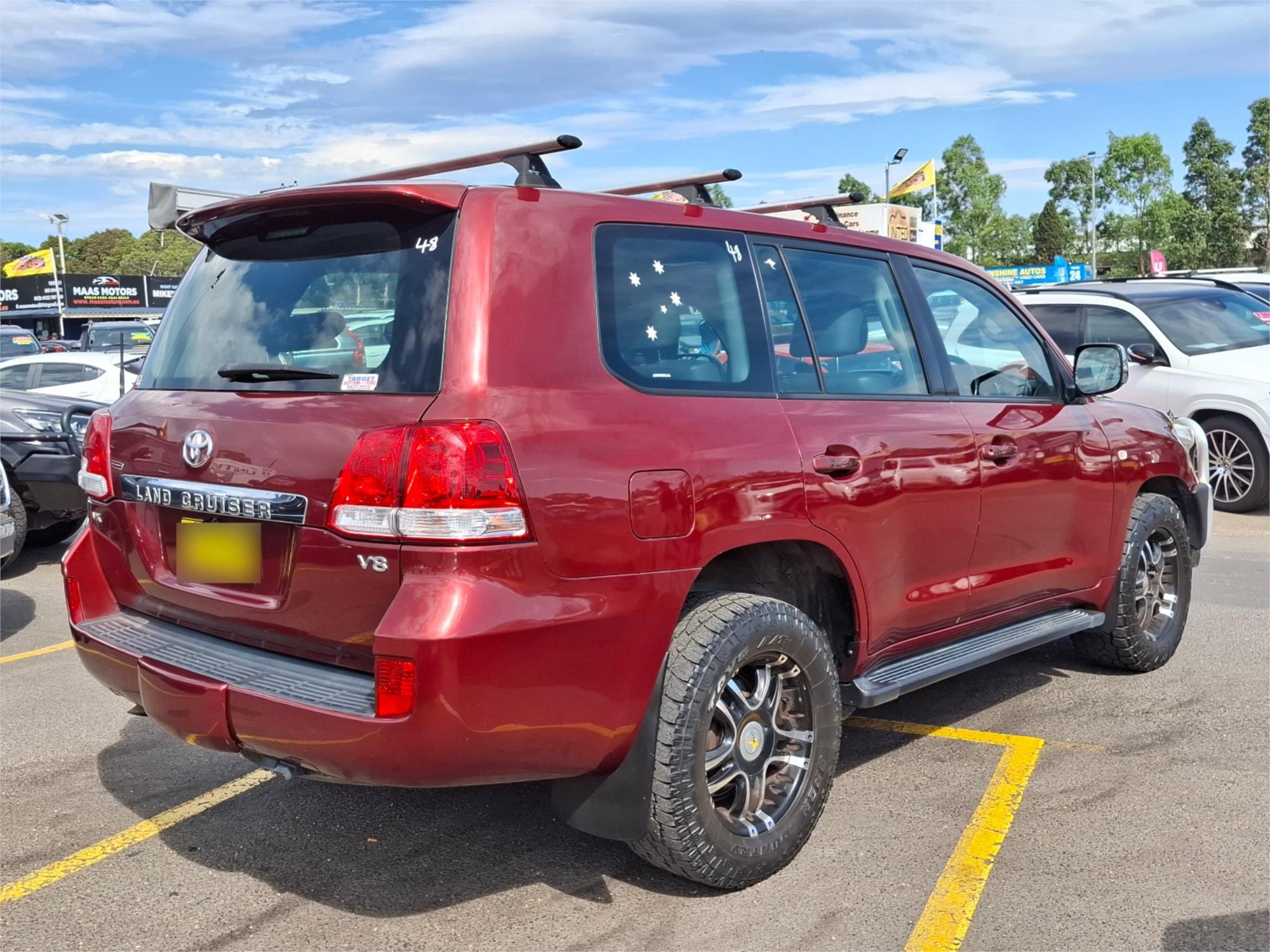 2008 TOYOTA LANDCRUISER UZJ200R VX (4x4) 5 SP AUTOMATIC 4D WAGON