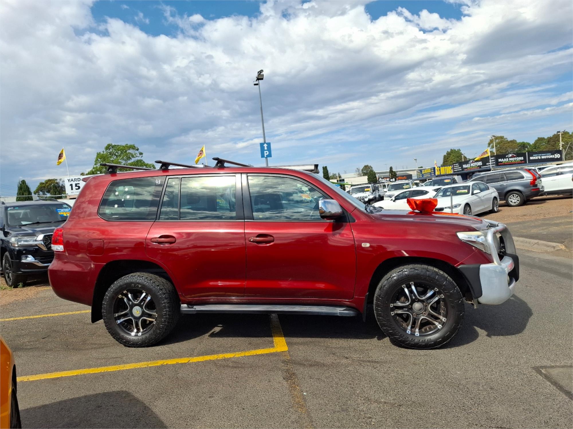 2008 TOYOTA LANDCRUISER UZJ200R VX (4x4) 5 SP AUTOMATIC 4D WAGON