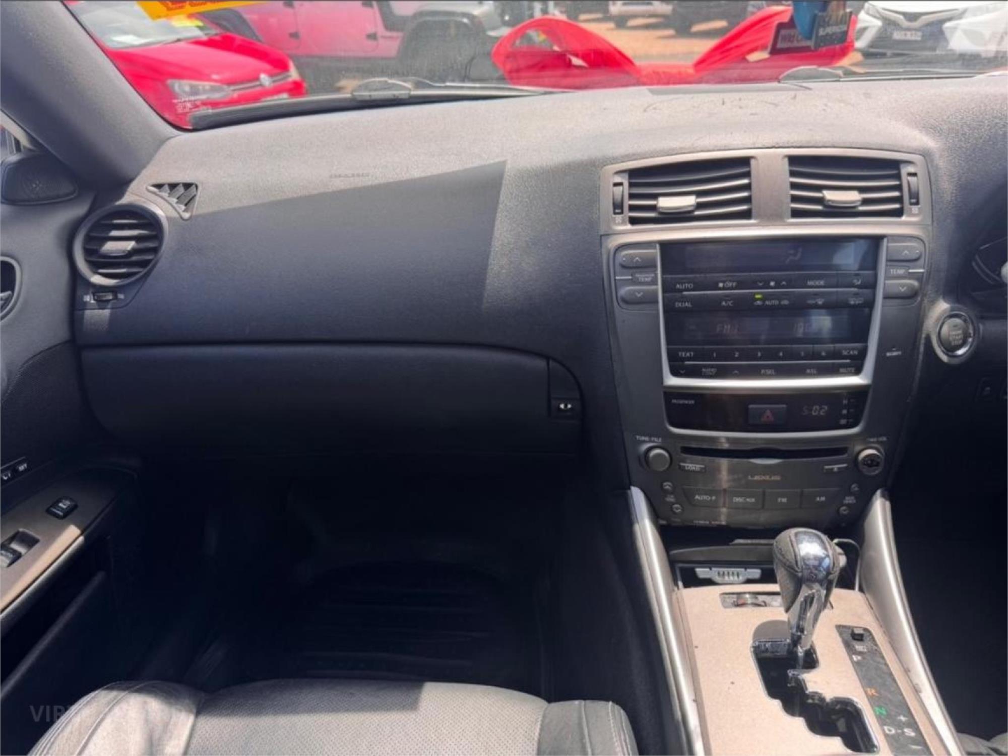 2007 LEXUS IS250 GSE20R SPORTS LUXURY 6 SP AUTO SEQUENTIAL 4D SEDAN