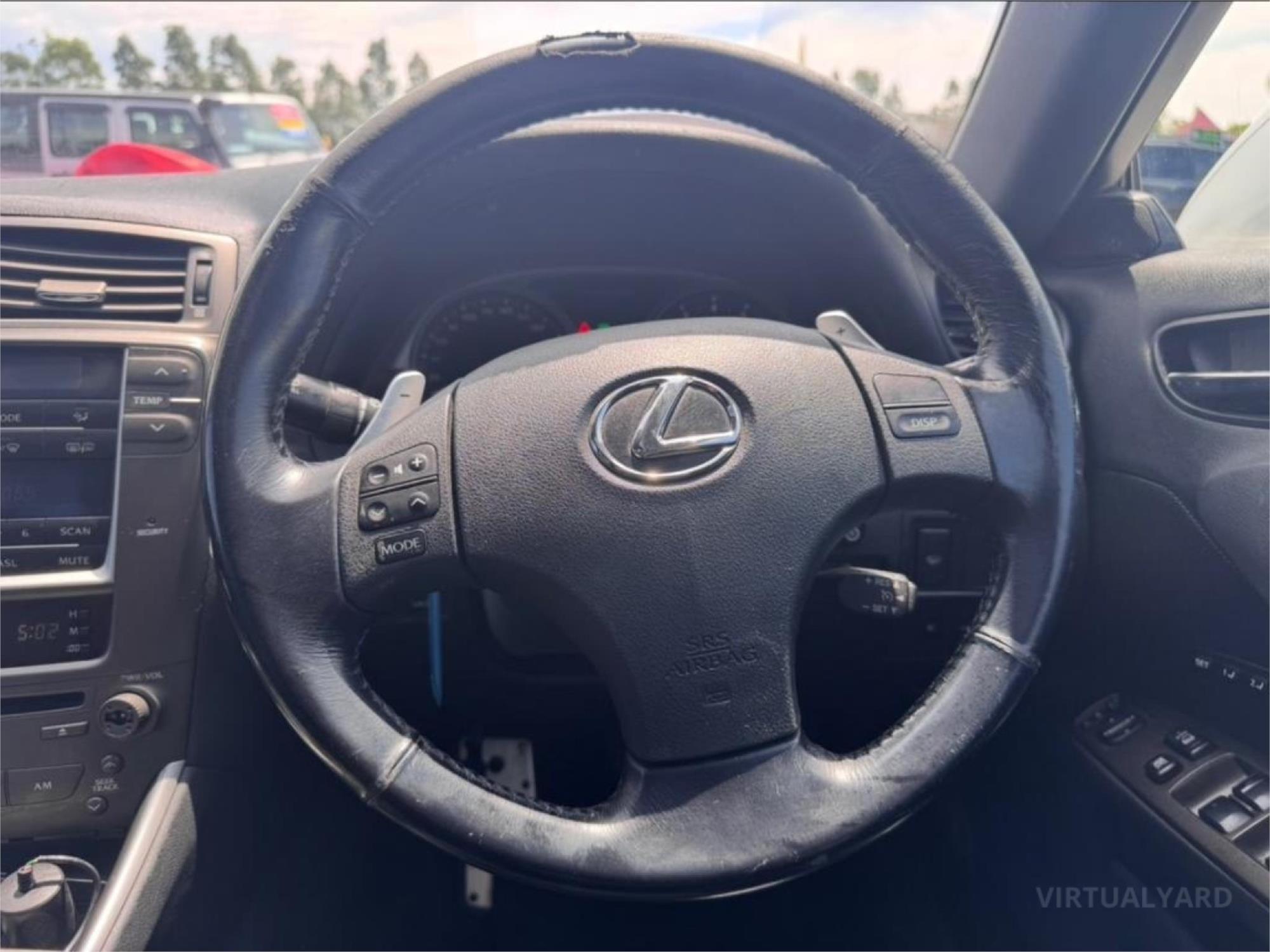 2007 LEXUS IS250 GSE20R SPORTS LUXURY 6 SP AUTO SEQUENTIAL 4D SEDAN