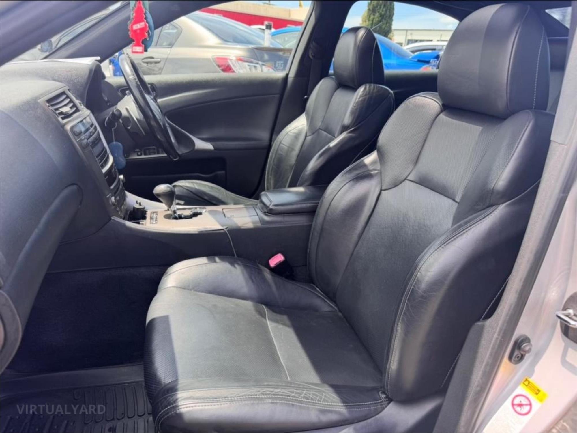 2007 LEXUS IS250 GSE20R SPORTS LUXURY 6 SP AUTO SEQUENTIAL 4D SEDAN