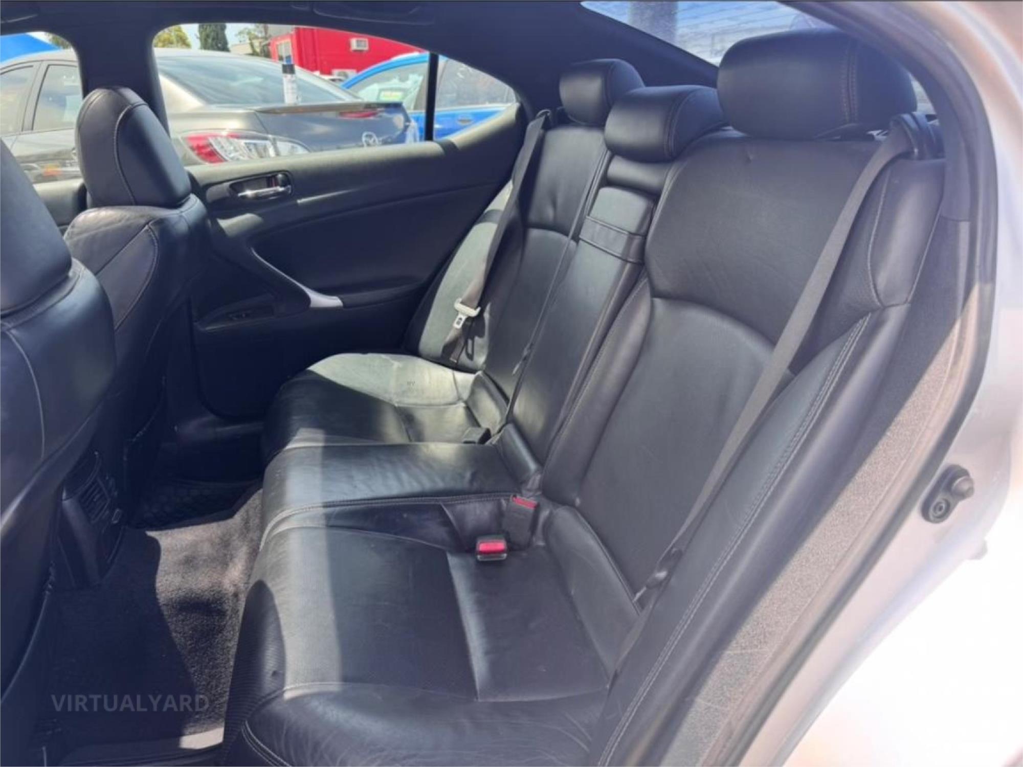 2007 LEXUS IS250 GSE20R SPORTS LUXURY 6 SP AUTO SEQUENTIAL 4D SEDAN