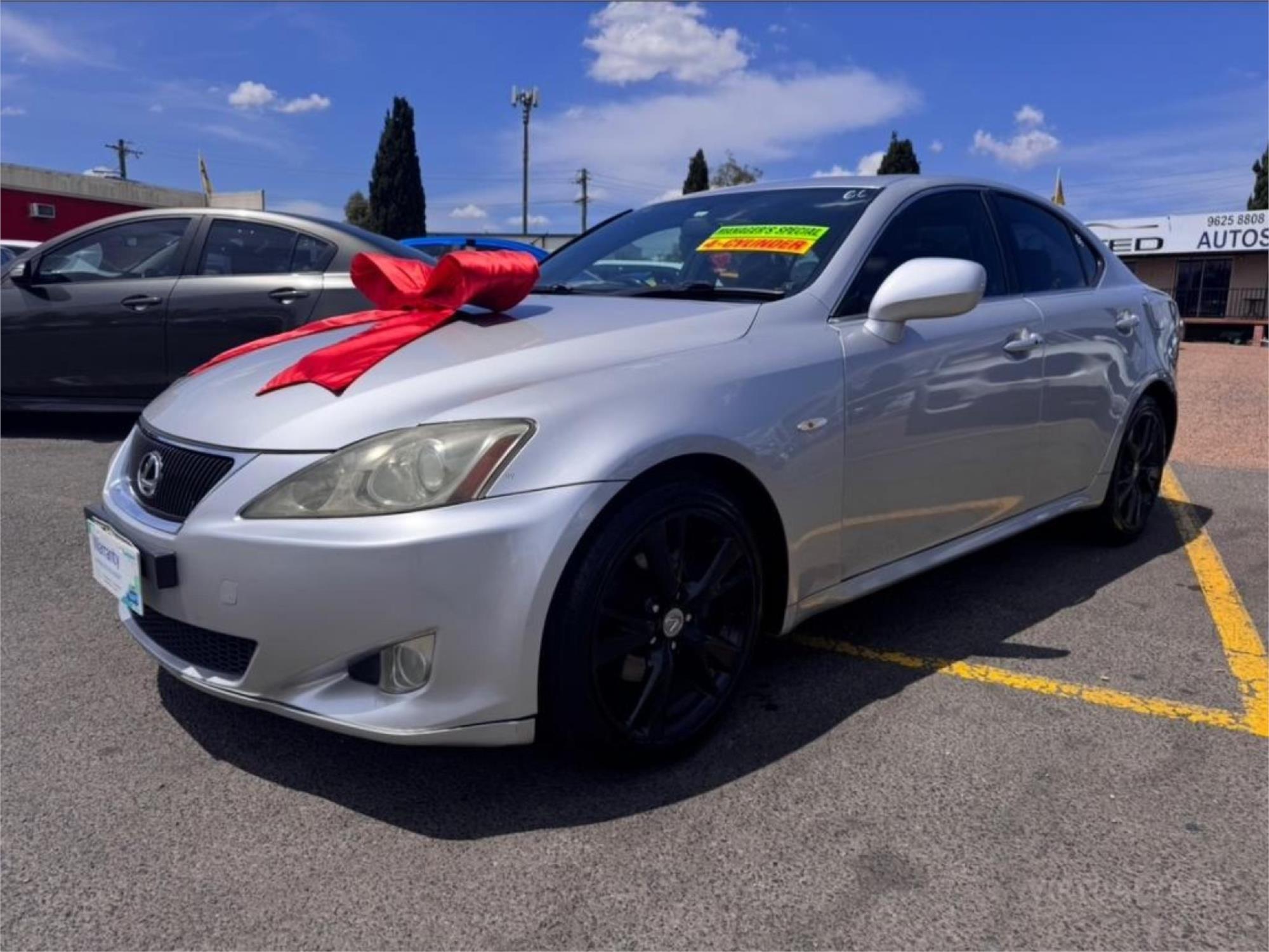 2007 LEXUS IS250 GSE20R SPORTS LUXURY 6 SP AUTO SEQUENTIAL 4D SEDAN