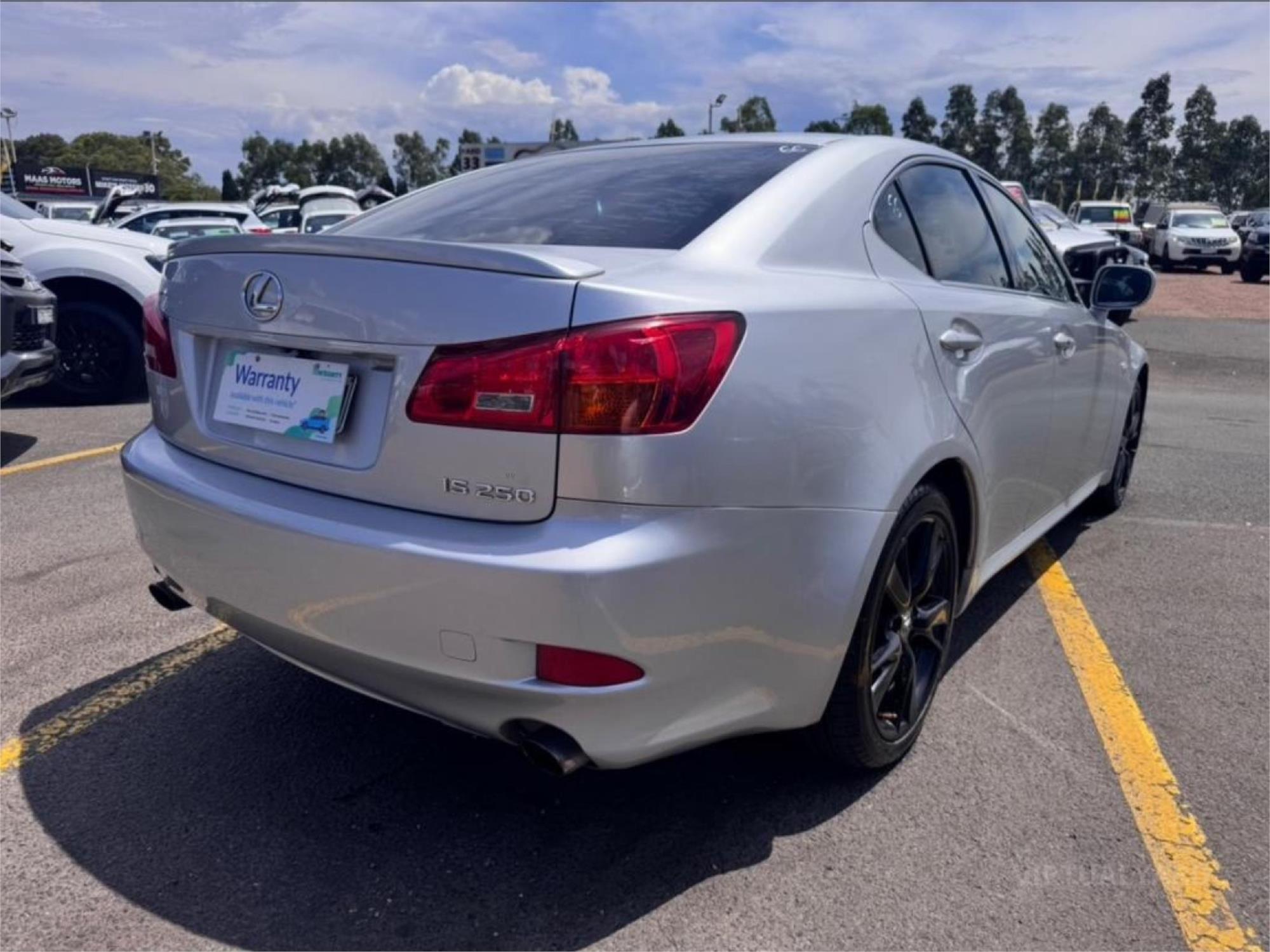 2007 LEXUS IS250 GSE20R SPORTS LUXURY 6 SP AUTO SEQUENTIAL 4D SEDAN