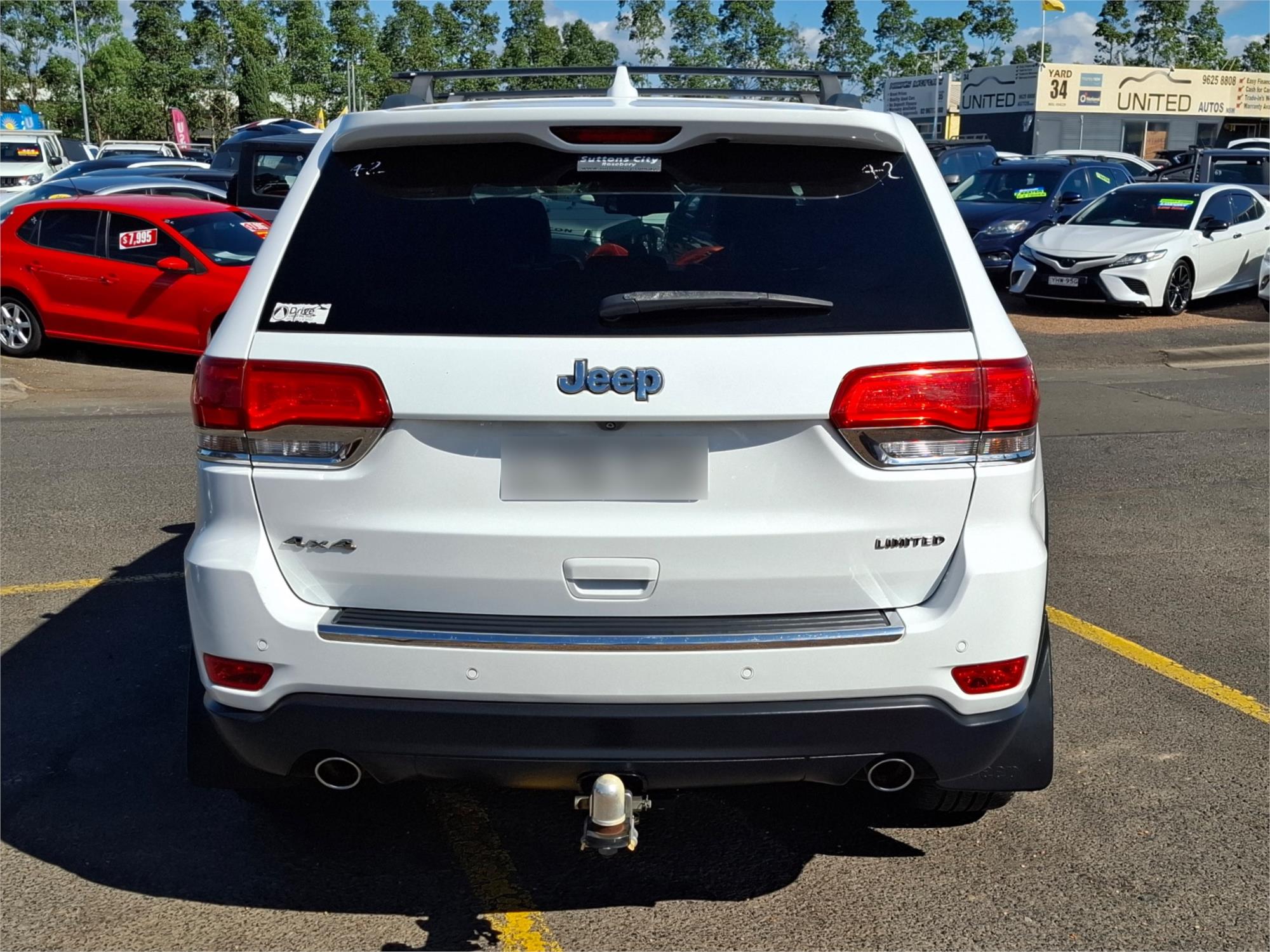 2014 JEEP GRAND CHEROKEE WK MY15 LIMITED (4x4) 8 SP AUTOMATIC 4D WAGON