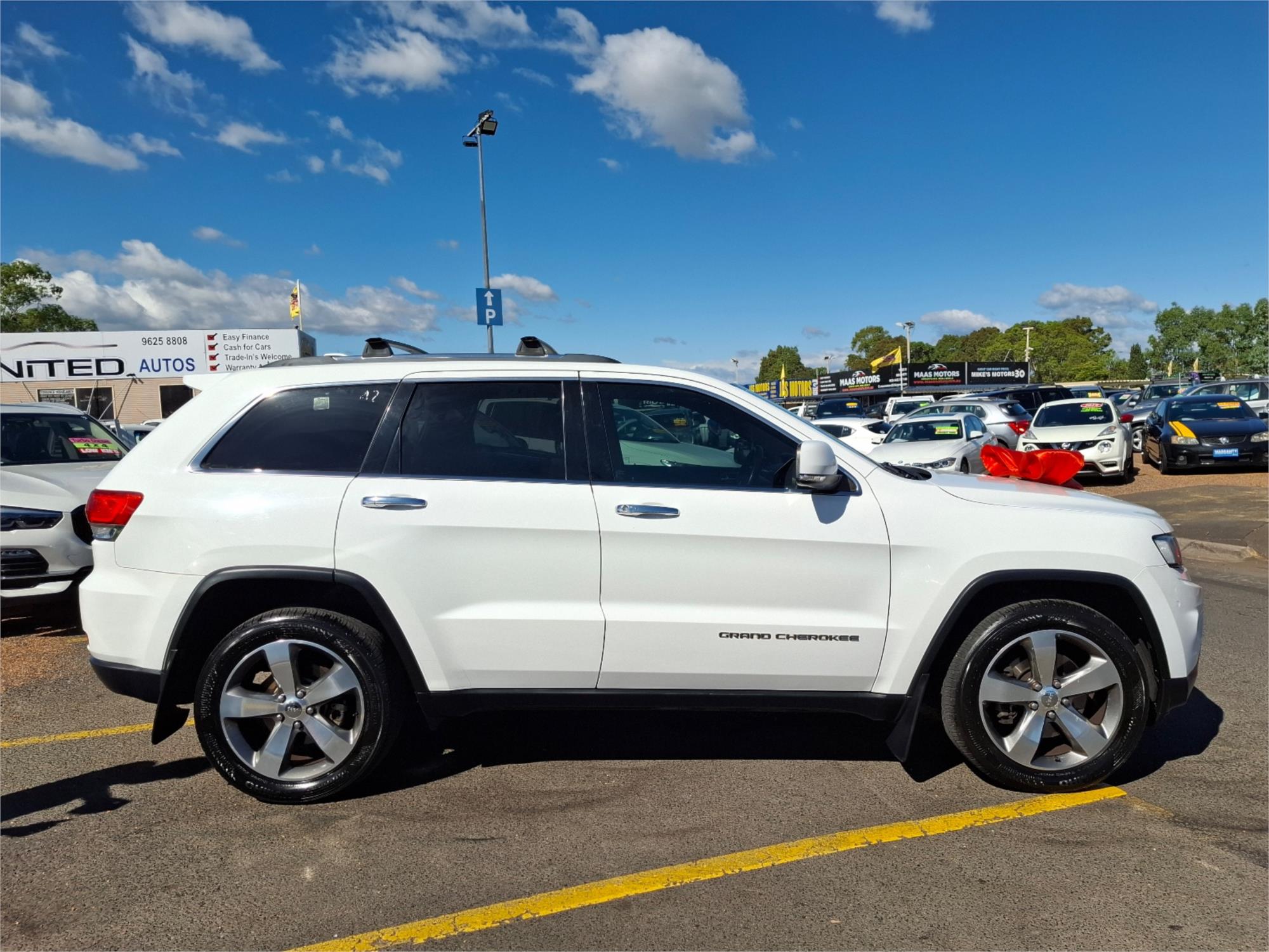 2014 JEEP GRAND CHEROKEE WK MY15 LIMITED (4x4) 8 SP AUTOMATIC 4D WAGON