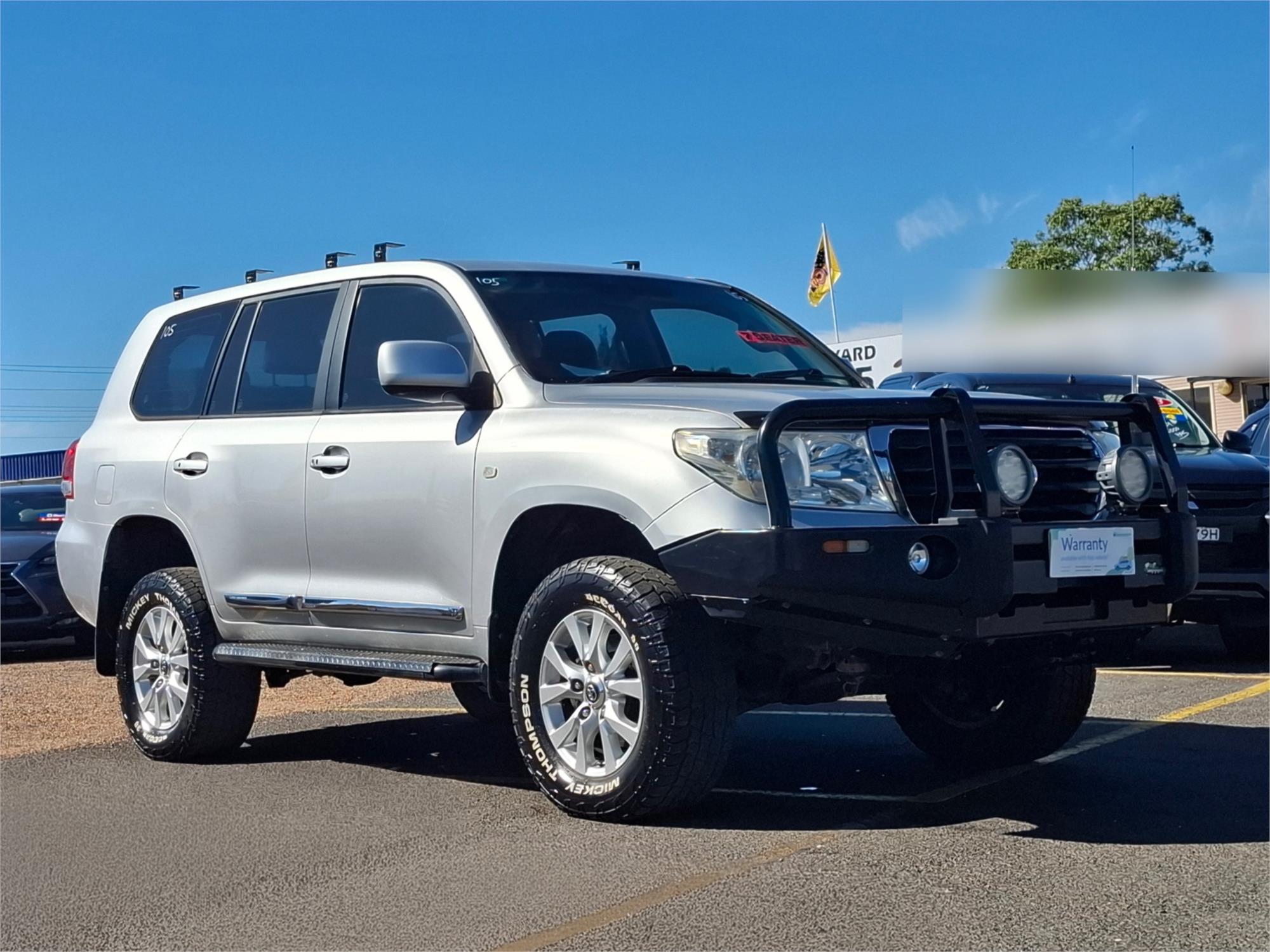 2008 TOYOTA LANDCRUISER UZJ200R SAHARA (4x4) 5 SP AUTOMATIC 4D WAGON