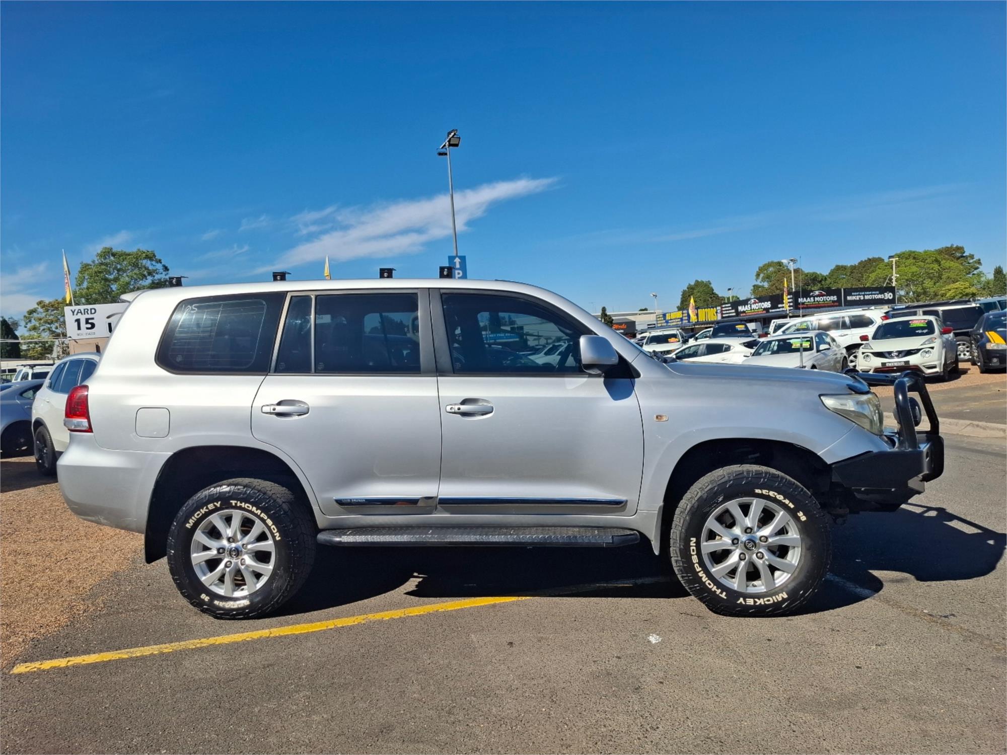 2008 TOYOTA LANDCRUISER UZJ200R SAHARA (4x4) 5 SP AUTOMATIC 4D WAGON