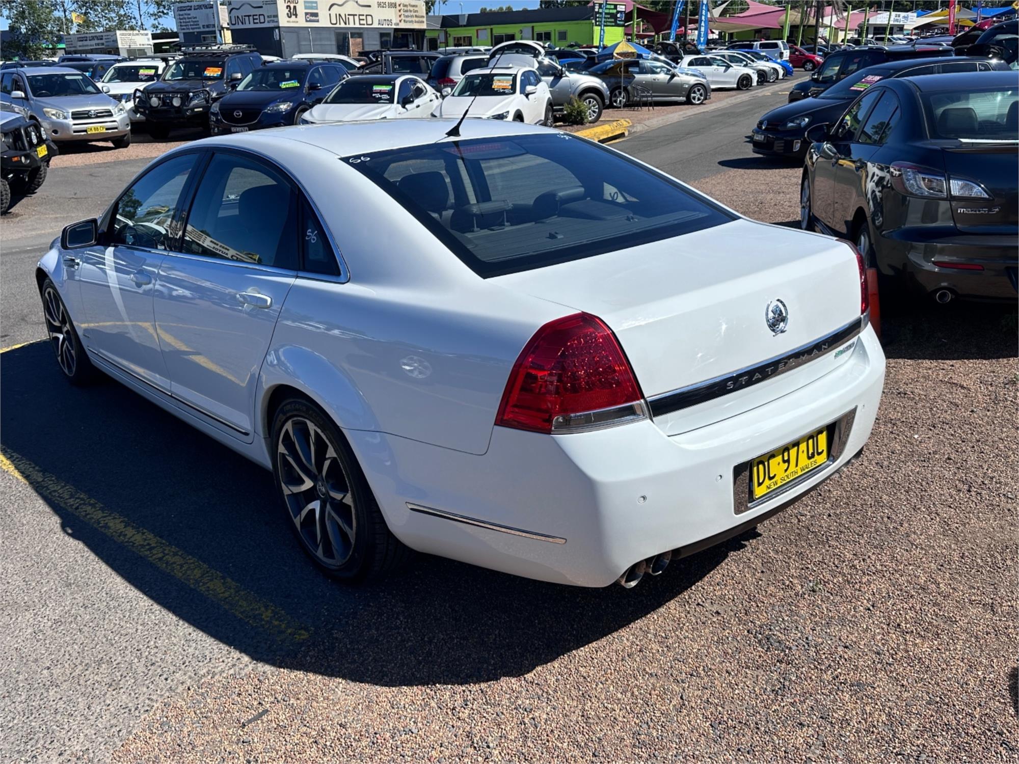 2009 HOLDEN STATESMAN WM MY09.5 V8 6 SP AUTO ACTIVE SEQ 4D SEDAN