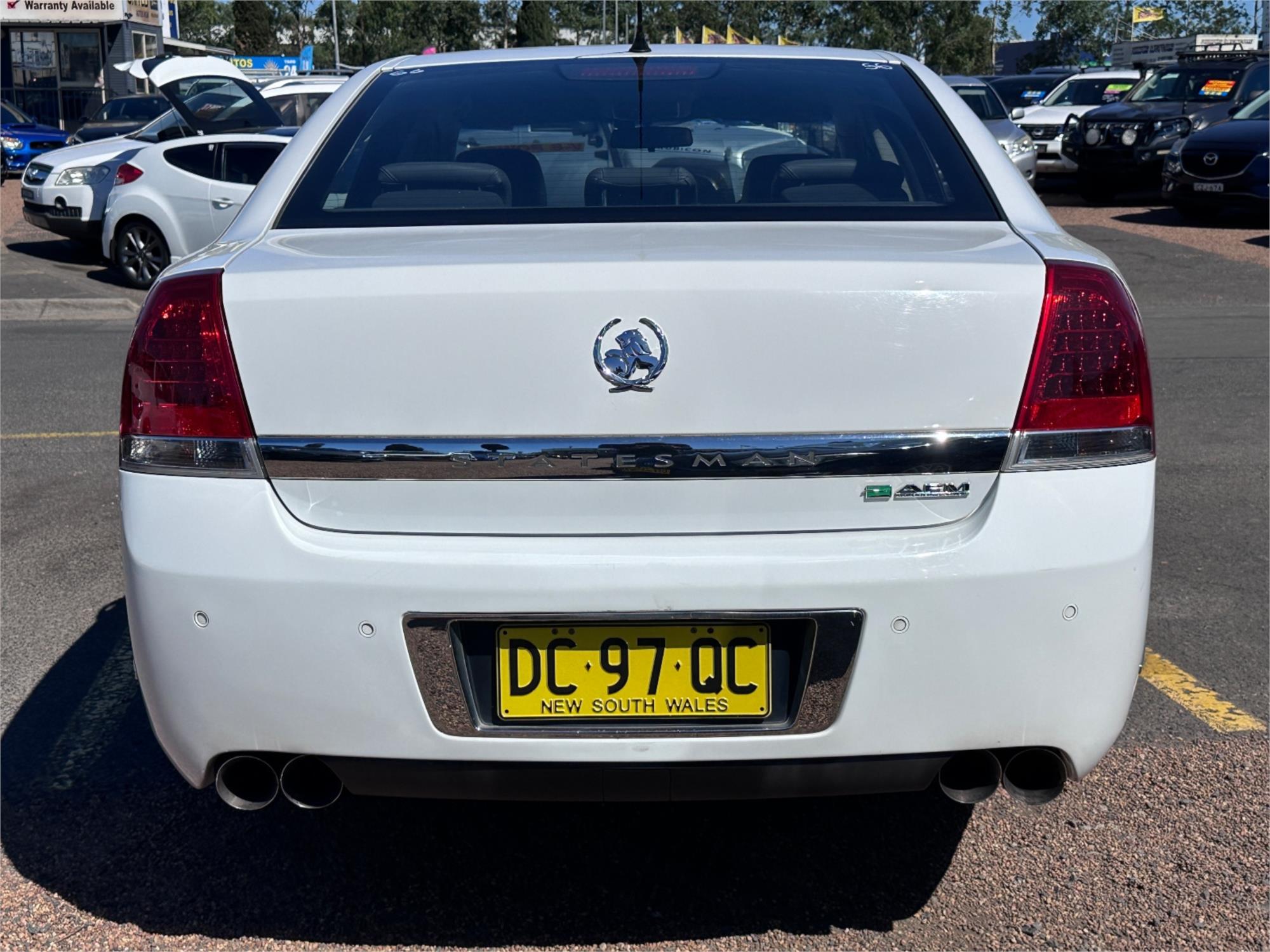 2009 HOLDEN STATESMAN WM MY09.5 V8 6 SP AUTO ACTIVE SEQ 4D SEDAN