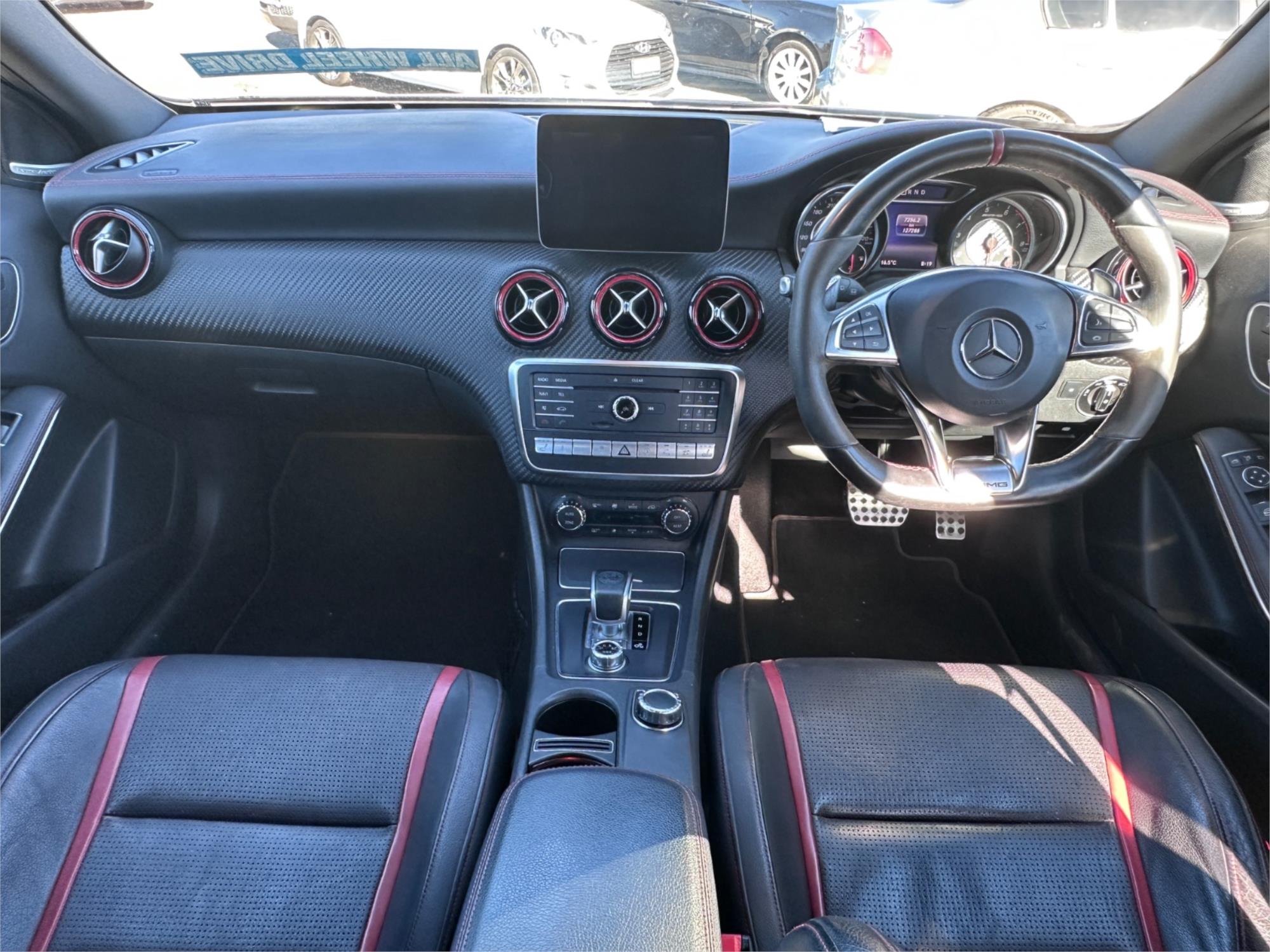 2016 MERCEDES-BENZ A45 176 MY15 AMG 7 SP AUTO DUAL CLUTCH 5D HATCHBACK
