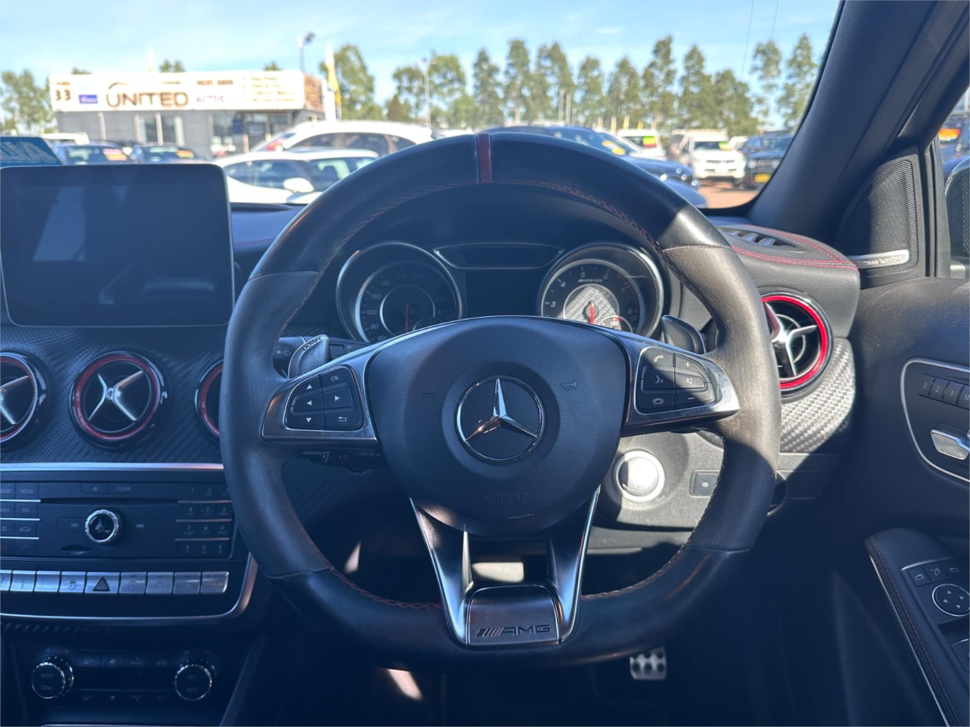2016 MERCEDES-BENZ A45 176 MY15 AMG 7 SP AUTO DUAL CLUTCH 5D HATCHBACK