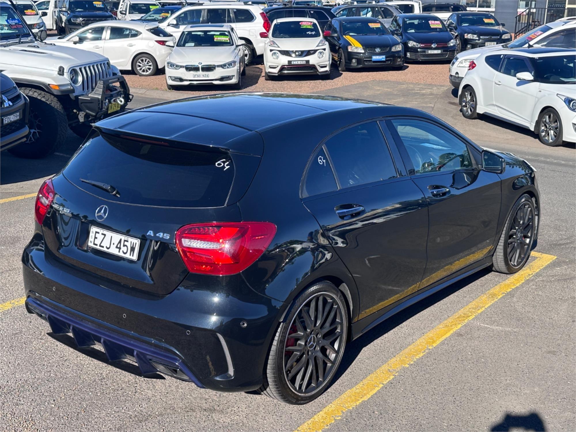 2016 MERCEDES-BENZ A45 176 MY15 AMG 7 SP AUTO DUAL CLUTCH 5D HATCHBACK