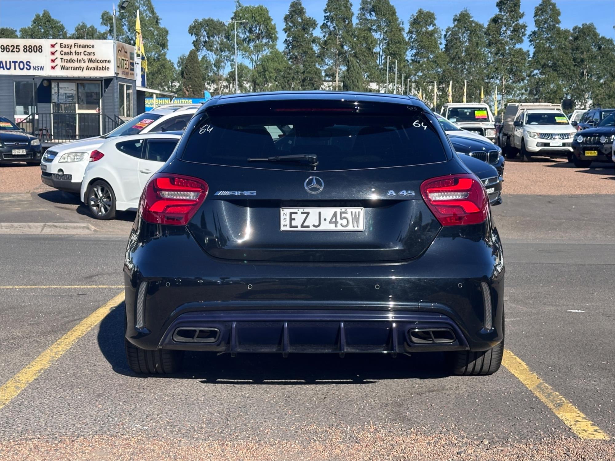 2016 MERCEDES-BENZ A45 176 MY15 AMG 7 SP AUTO DUAL CLUTCH 5D HATCHBACK