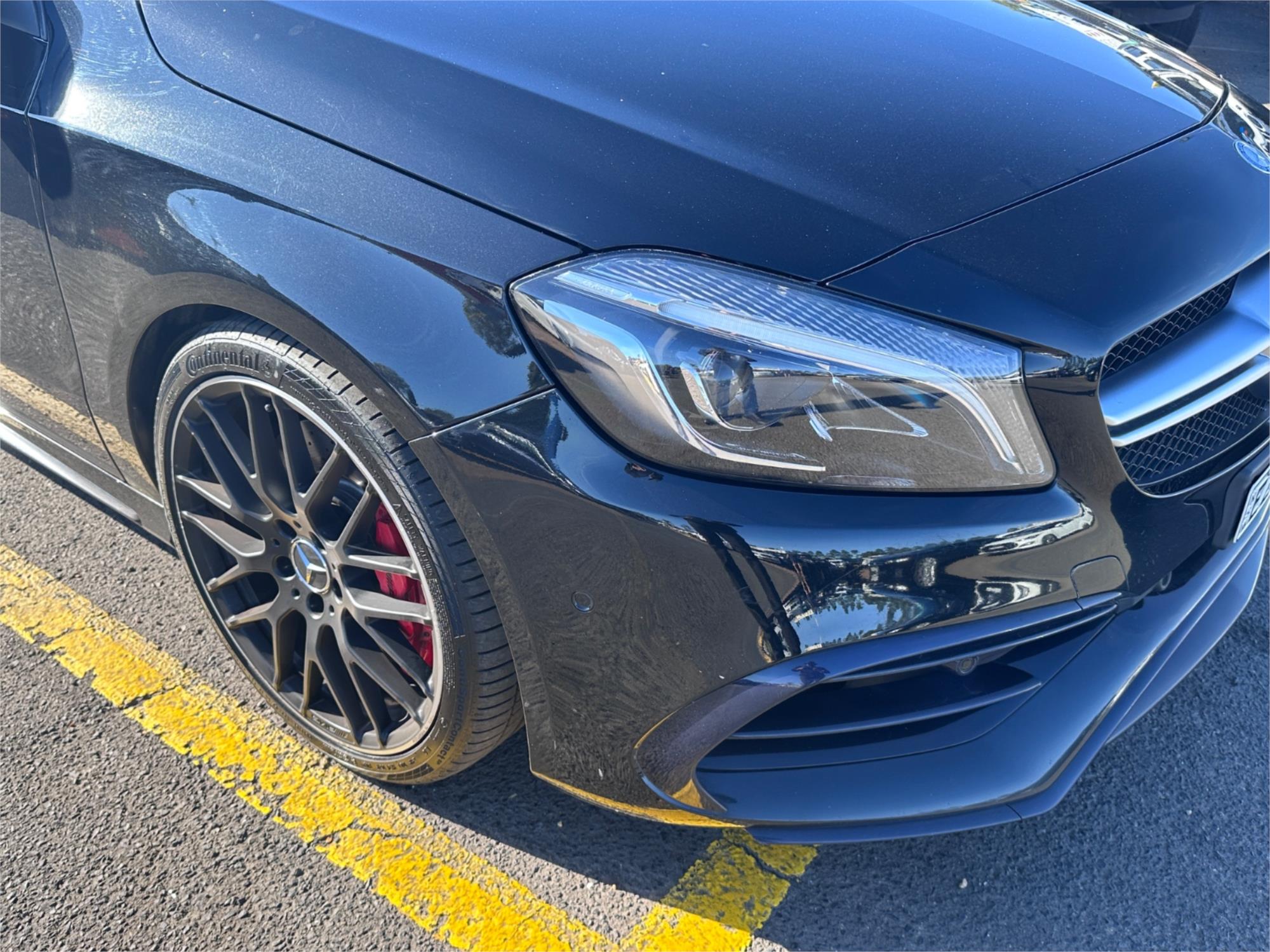 2016 MERCEDES-BENZ A45 176 MY15 AMG 7 SP AUTO DUAL CLUTCH 5D HATCHBACK