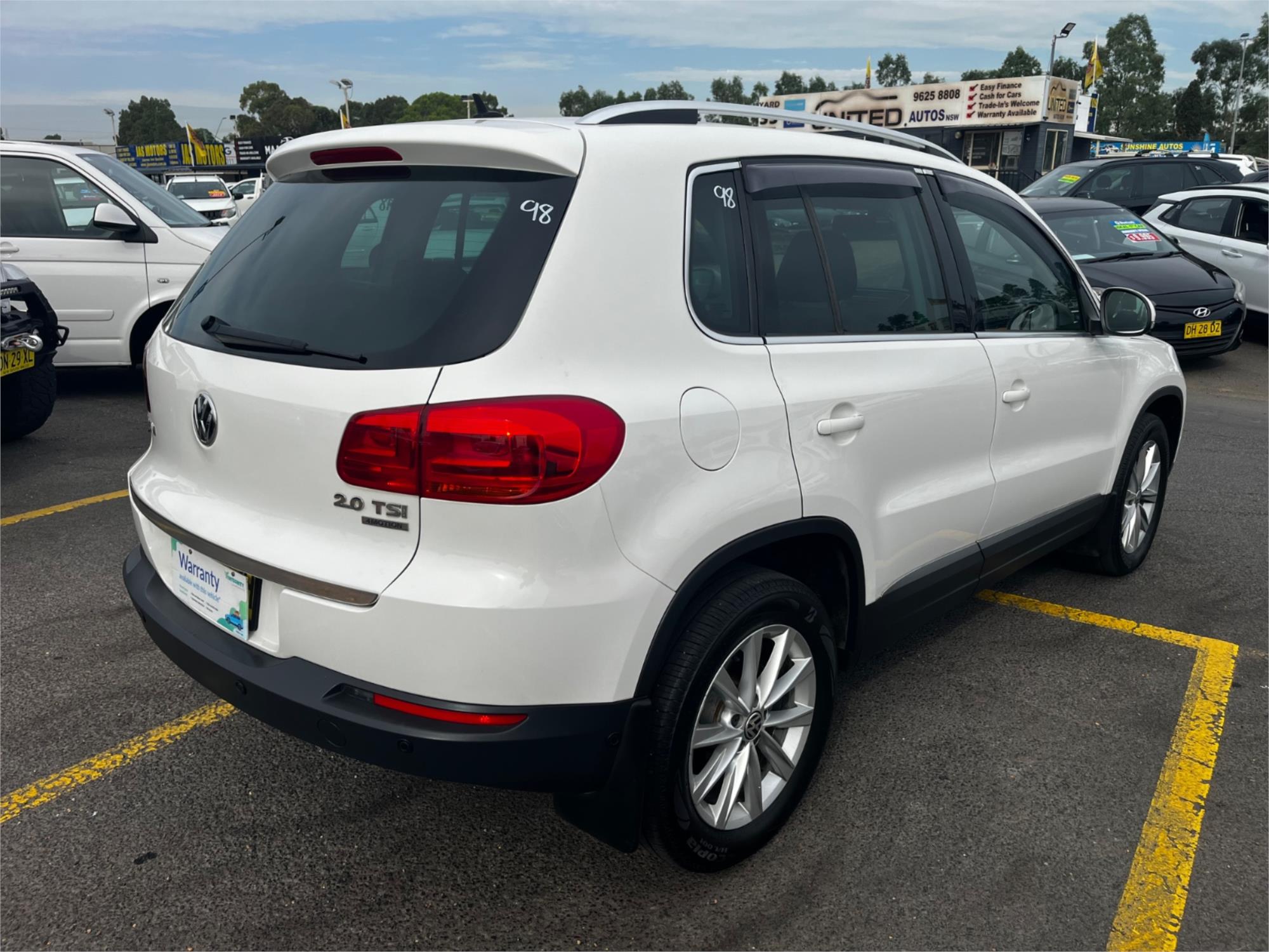 2012 VOLKSWAGEN TIGUAN 5NC MY13 155 TSI (4x4) 7 SP AUTO DIRECT SHIFT 4D WAGON