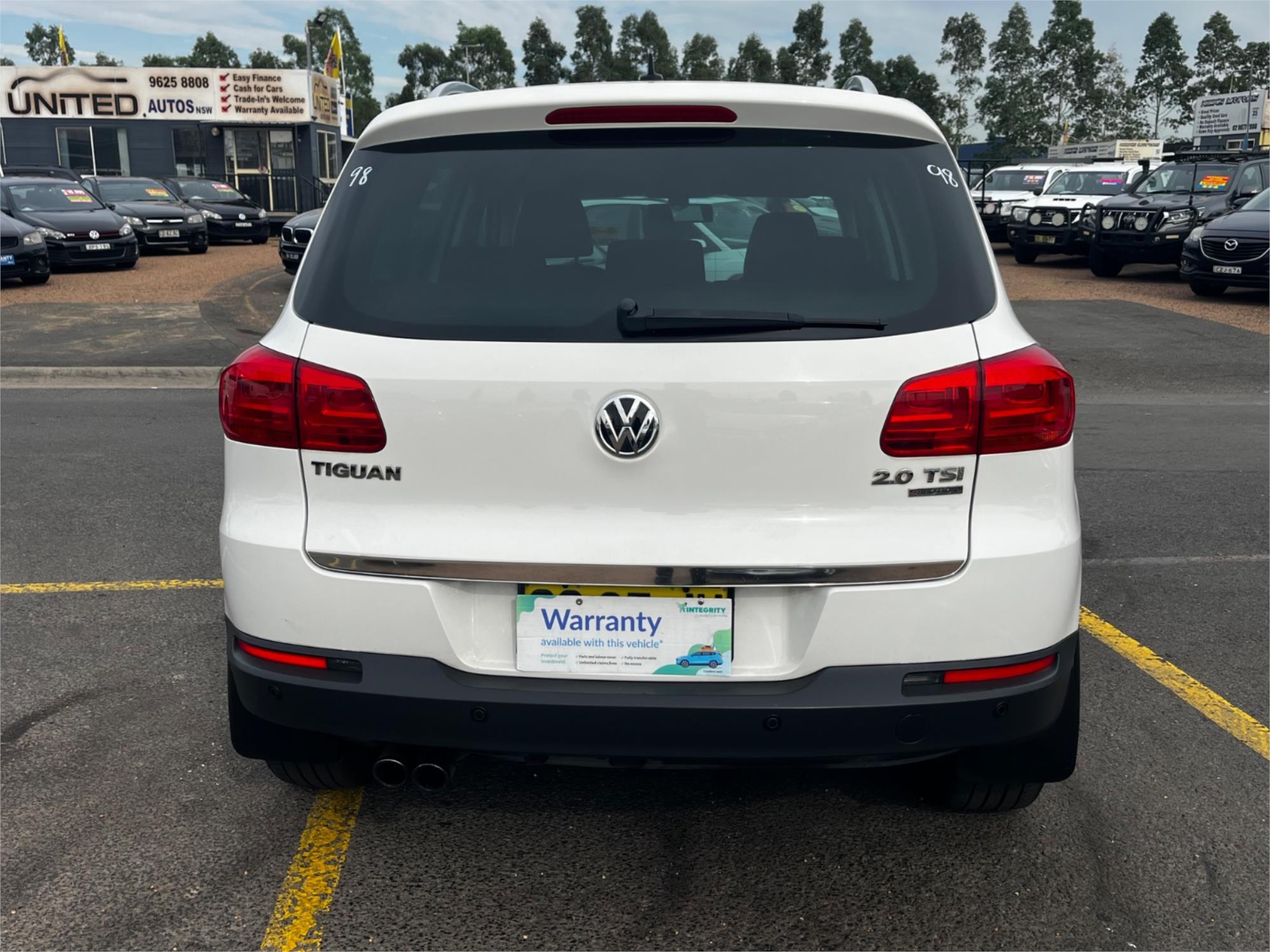 2012 VOLKSWAGEN TIGUAN 5NC MY13 155 TSI (4x4) 7 SP AUTO DIRECT SHIFT 4D WAGON