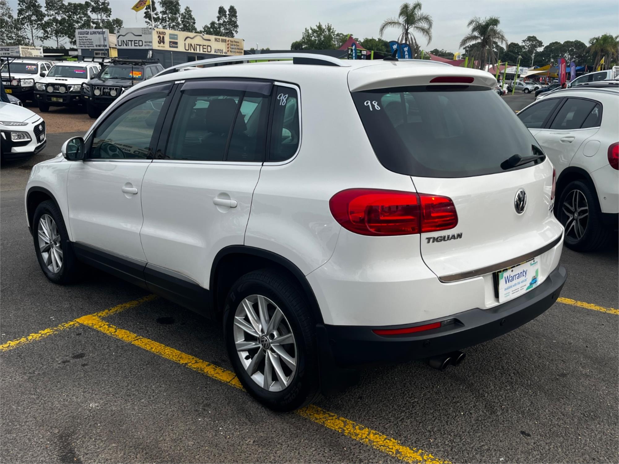 2012 VOLKSWAGEN TIGUAN 5NC MY13 155 TSI (4x4) 7 SP AUTO DIRECT SHIFT 4D WAGON