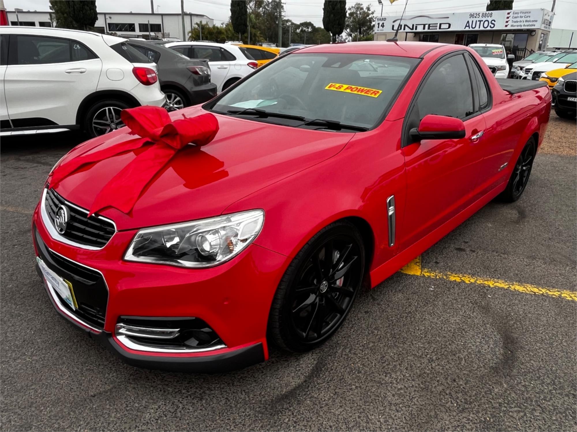 2014 HOLDEN UTE VF SS-V 6 SP AUTOMATIC UTILITY
