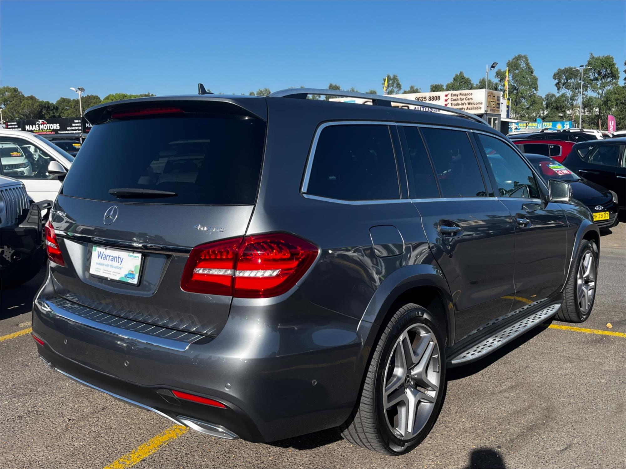 2018 MERCEDES-BENZ GLS X166 MY17 350 d 4MATIC 9 SP AUTOMATIC G-TRONIC 4D WAGON