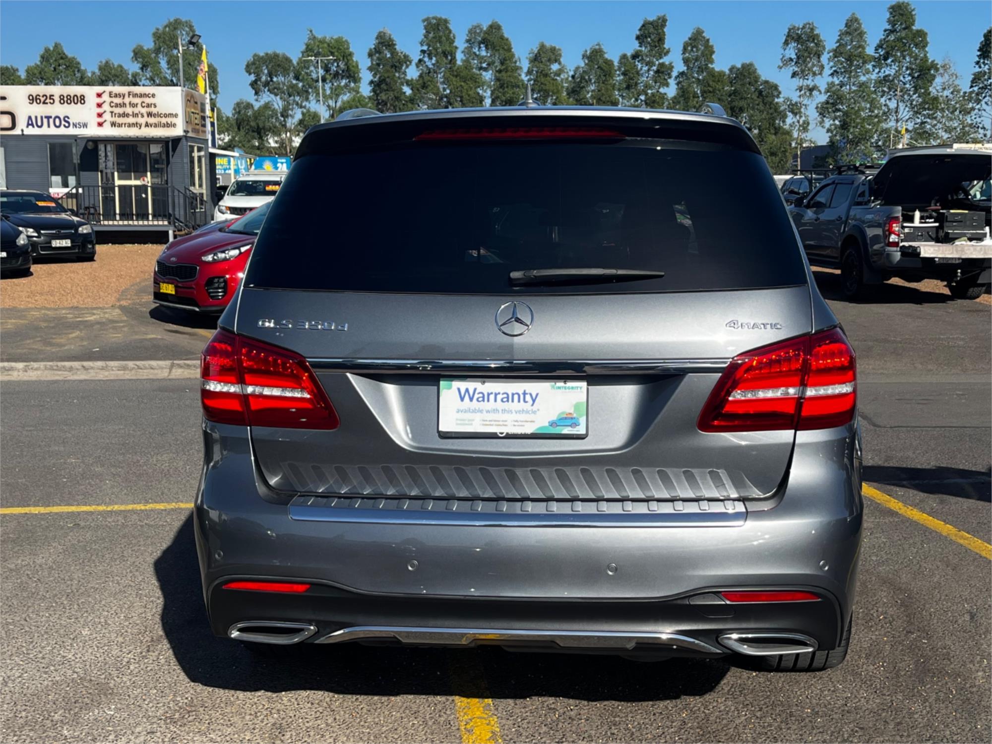 2018 MERCEDES-BENZ GLS X166 MY17 350 d 4MATIC 9 SP AUTOMATIC G-TRONIC 4D WAGON