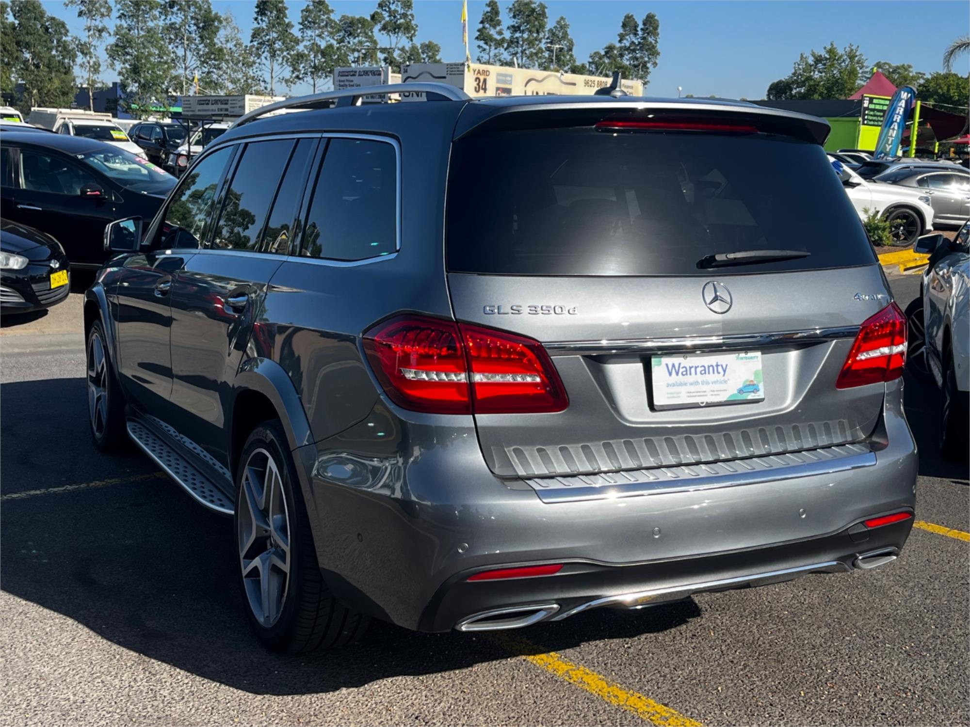2018 MERCEDES-BENZ GLS X166 MY17 350 d 4MATIC 9 SP AUTOMATIC G-TRONIC 4D WAGON