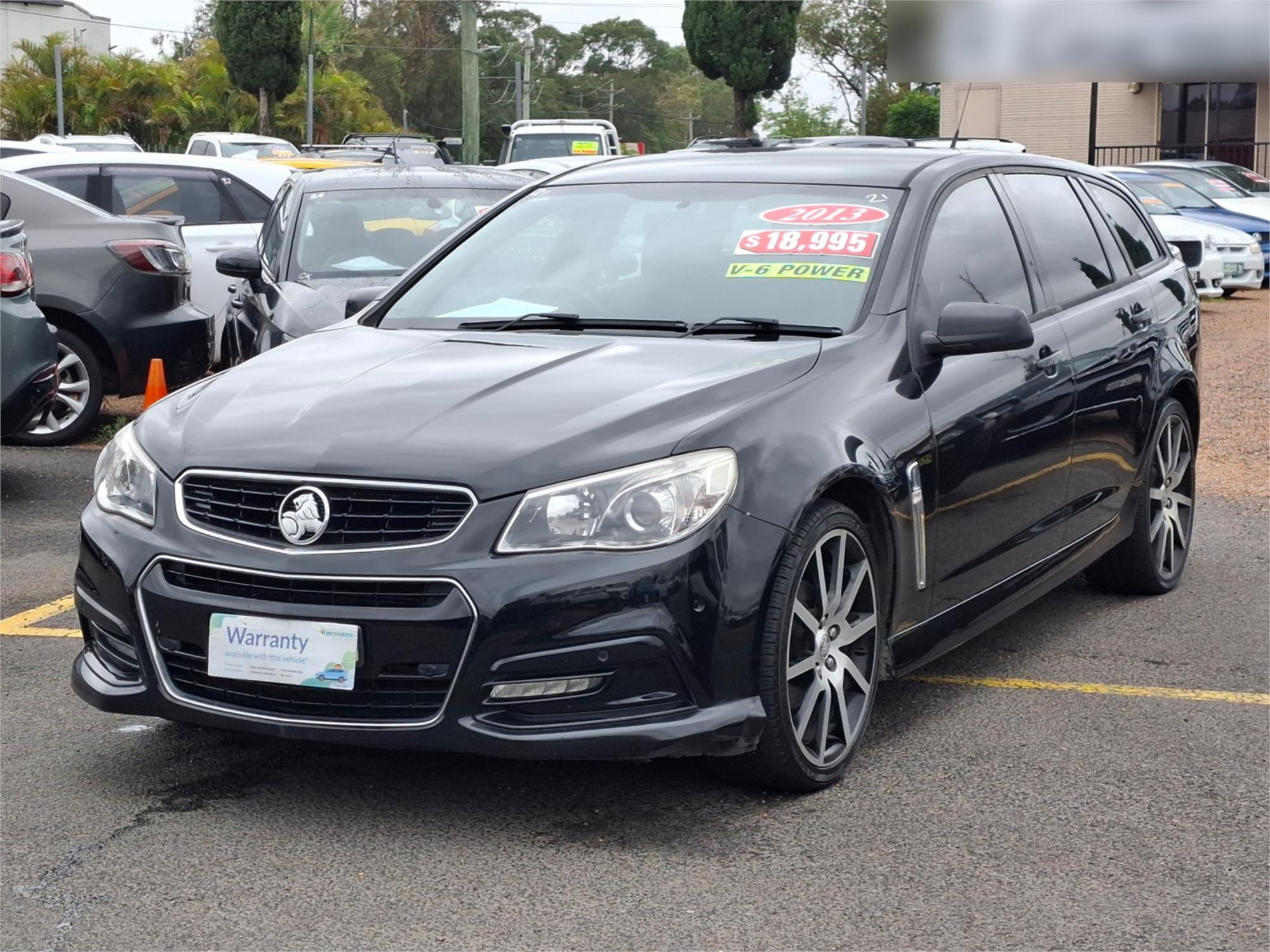 2013 HOLDEN COMMODORE VF SV6 6 SP AUTOMATIC 4D SPORTWAGON