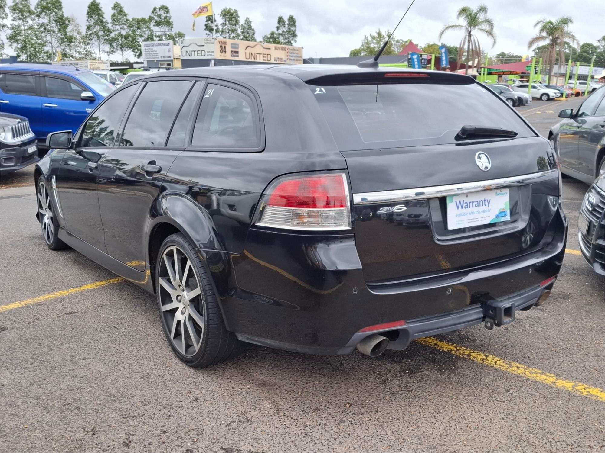 2013 HOLDEN COMMODORE VF SV6 6 SP AUTOMATIC 4D SPORTWAGON
