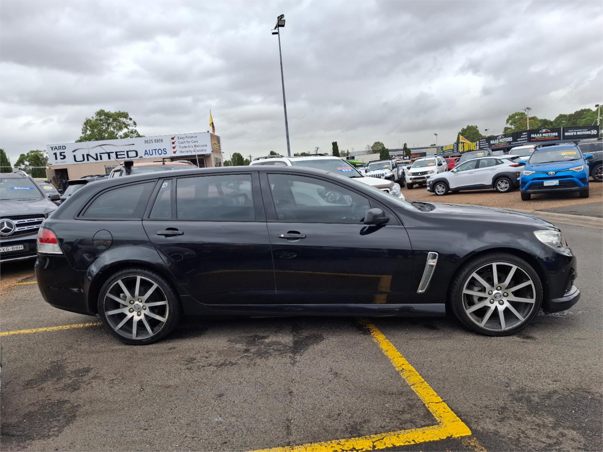2013 HOLDEN COMMODORE VF SV6 6 SP AUTOMATIC 4D SPORTWAGON