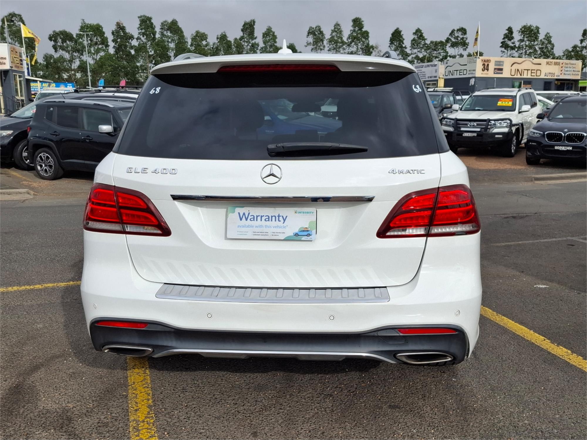 2016 MERCEDES-BENZ GLE 166 400 7 SP AUTOMATIC 4D WAGON