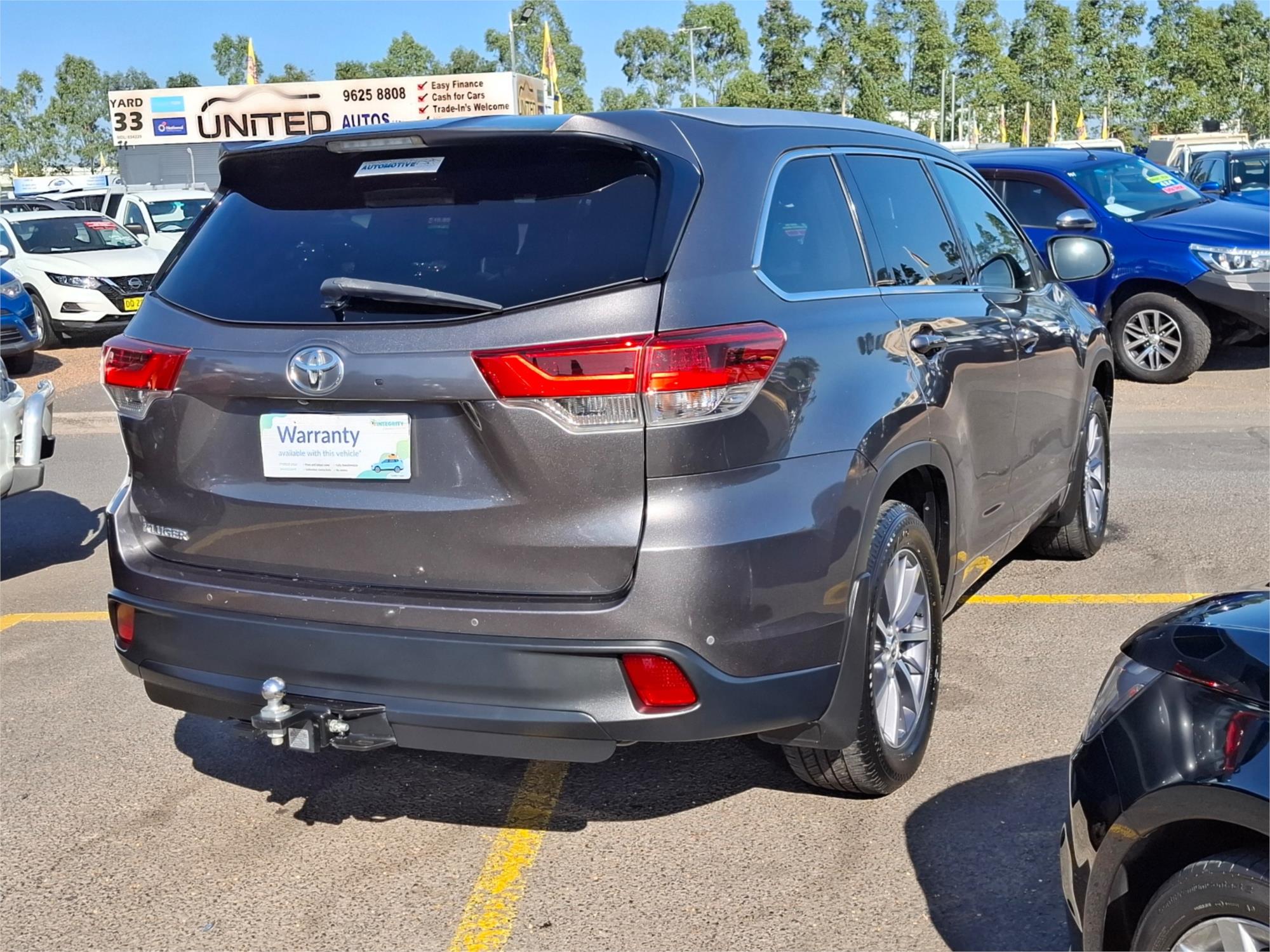 2018 TOYOTA KLUGER GSU50R MY17 GXL (4x2) 8 SP AUTOMATIC 4D WAGON