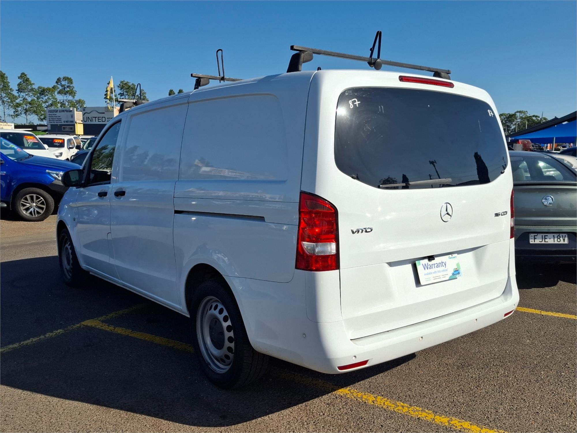 2022 MERCEDES-BENZ VITO 447 MY21 VS20 116 CDI MWB RWD 7 SP AUTOMATIC G-TRONIC 5D VAN
