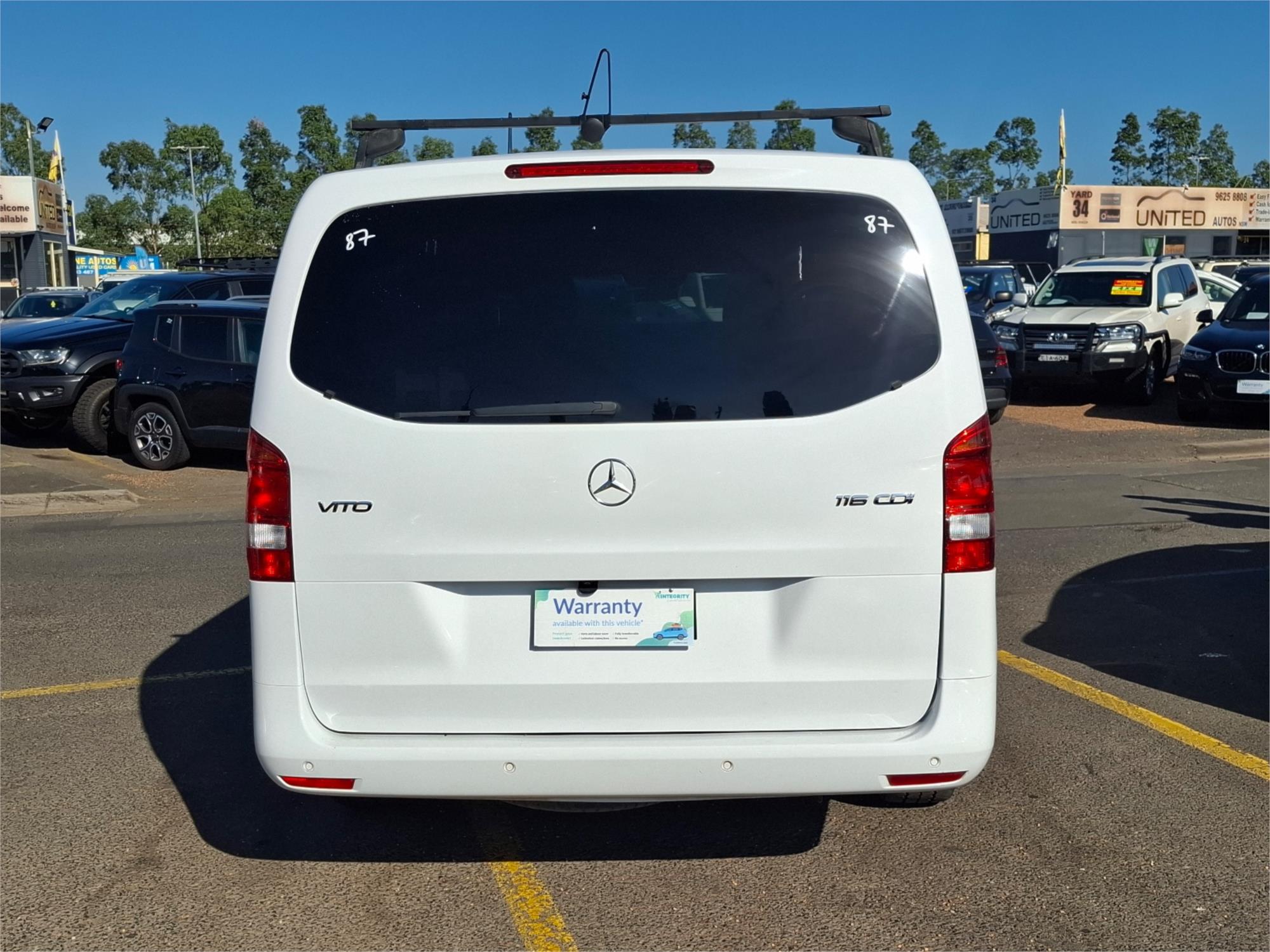 2022 MERCEDES-BENZ VITO 447 MY21 VS20 116 CDI MWB RWD 7 SP AUTOMATIC G-TRONIC 5D VAN
