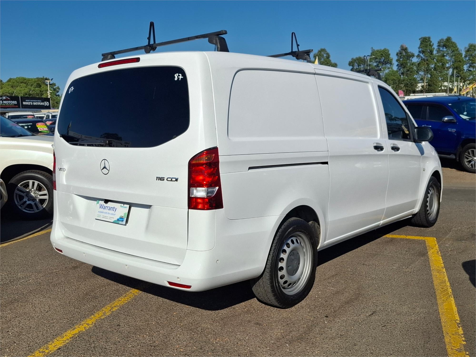 2022 MERCEDES-BENZ VITO 447 MY21 VS20 116 CDI MWB RWD 7 SP AUTOMATIC G-TRONIC 5D VAN
