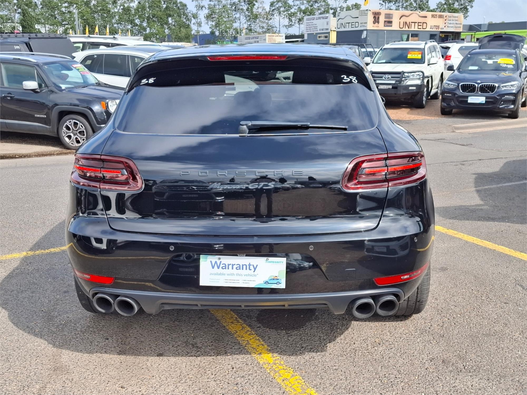 2017 PORSCHE MACAN 95B MY18 GTS 7 SP AUTO DUAL CLUTCH 4D WAGON