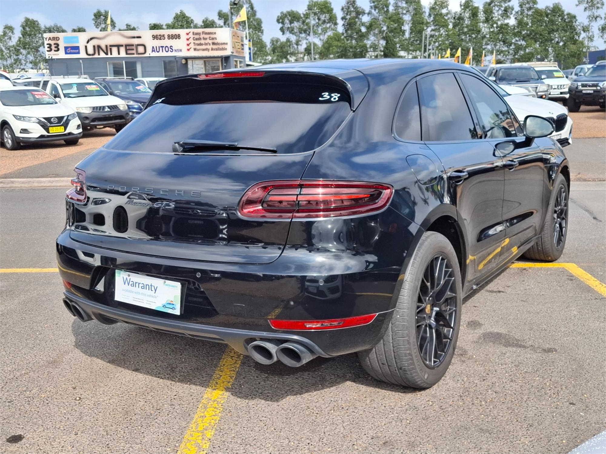 2017 PORSCHE MACAN 95B MY18 GTS 7 SP AUTO DUAL CLUTCH 4D WAGON