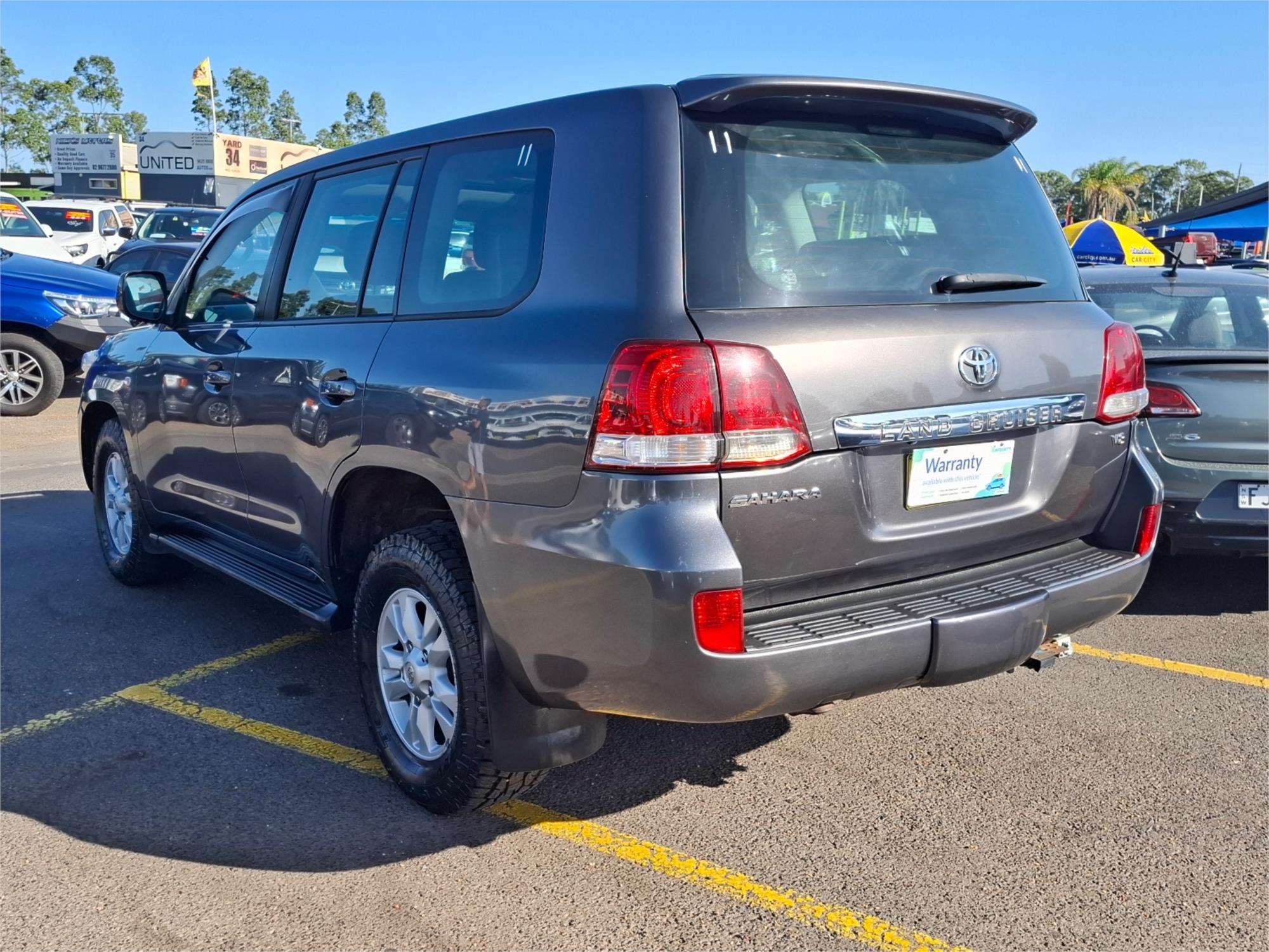 2008 TOYOTA LANDCRUISER VDJ200R SAHARA (4x4) 6 SP AUTOMATIC 4D WAGON