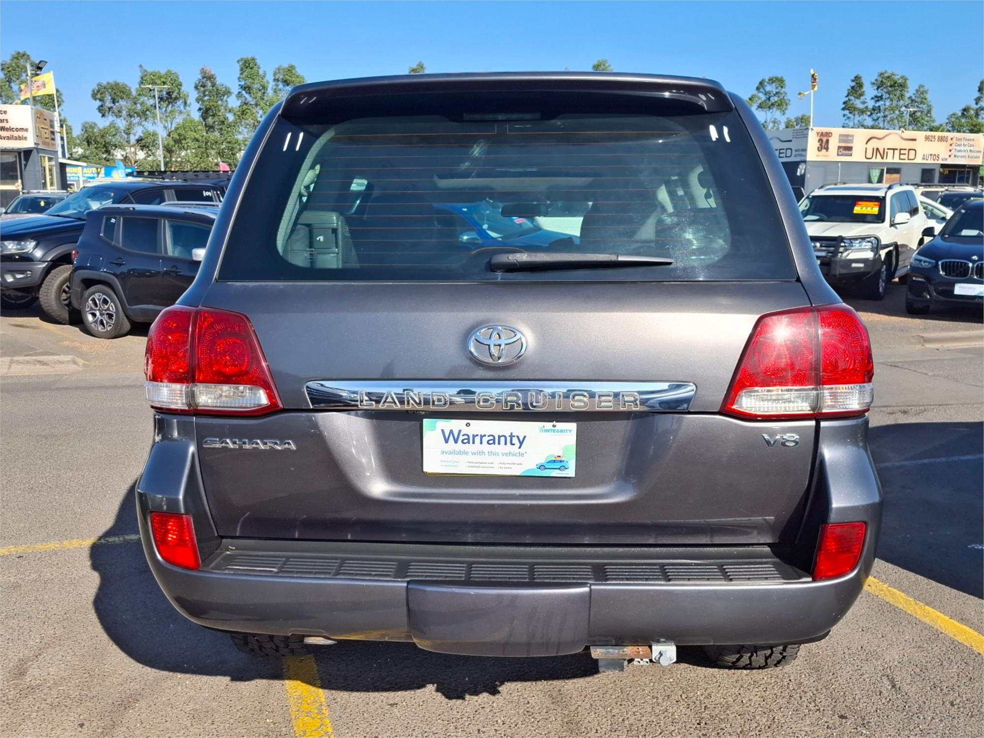 2008 TOYOTA LANDCRUISER VDJ200R SAHARA (4x4) 6 SP AUTOMATIC 4D WAGON
